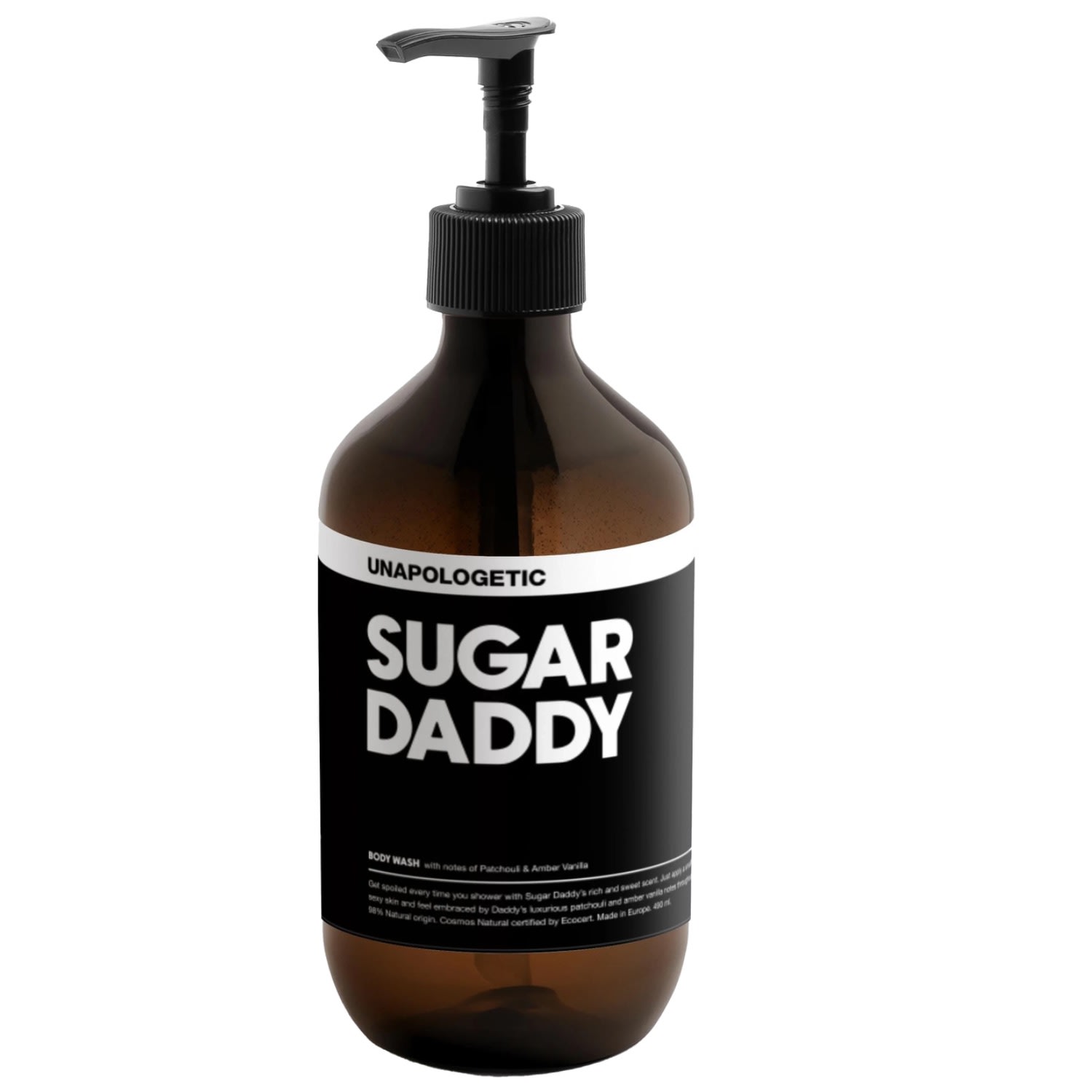 Unapologetic Black Sugar Daddy Patchouli & Vanilla Body Wash