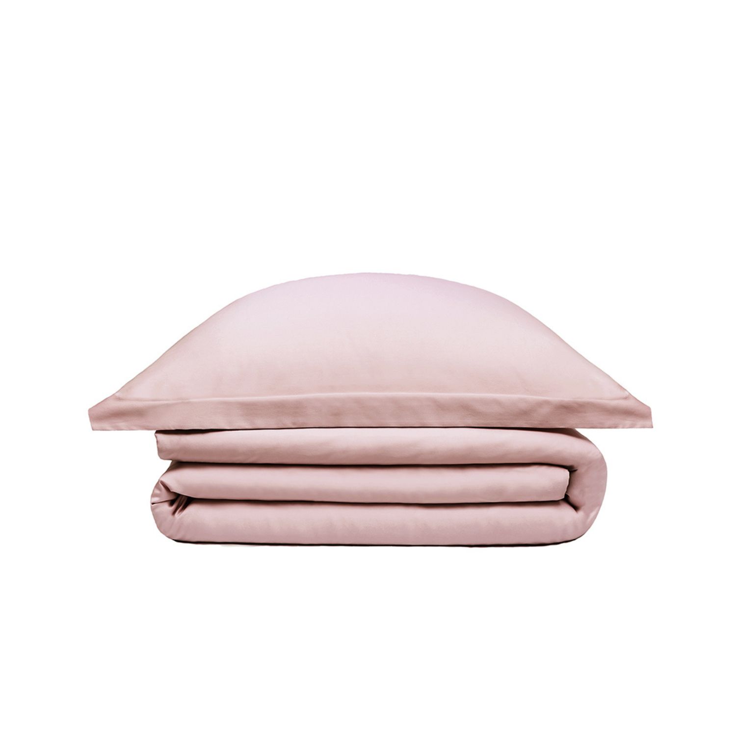 Decoflux Home Pink Cotton Bedding Set Rose Quartz Uk Double, Us Full In Pink