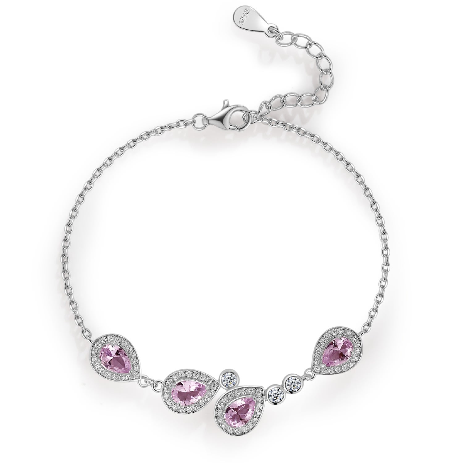 Retro Chic Women's Purple Lavender Bracelet In Purple
