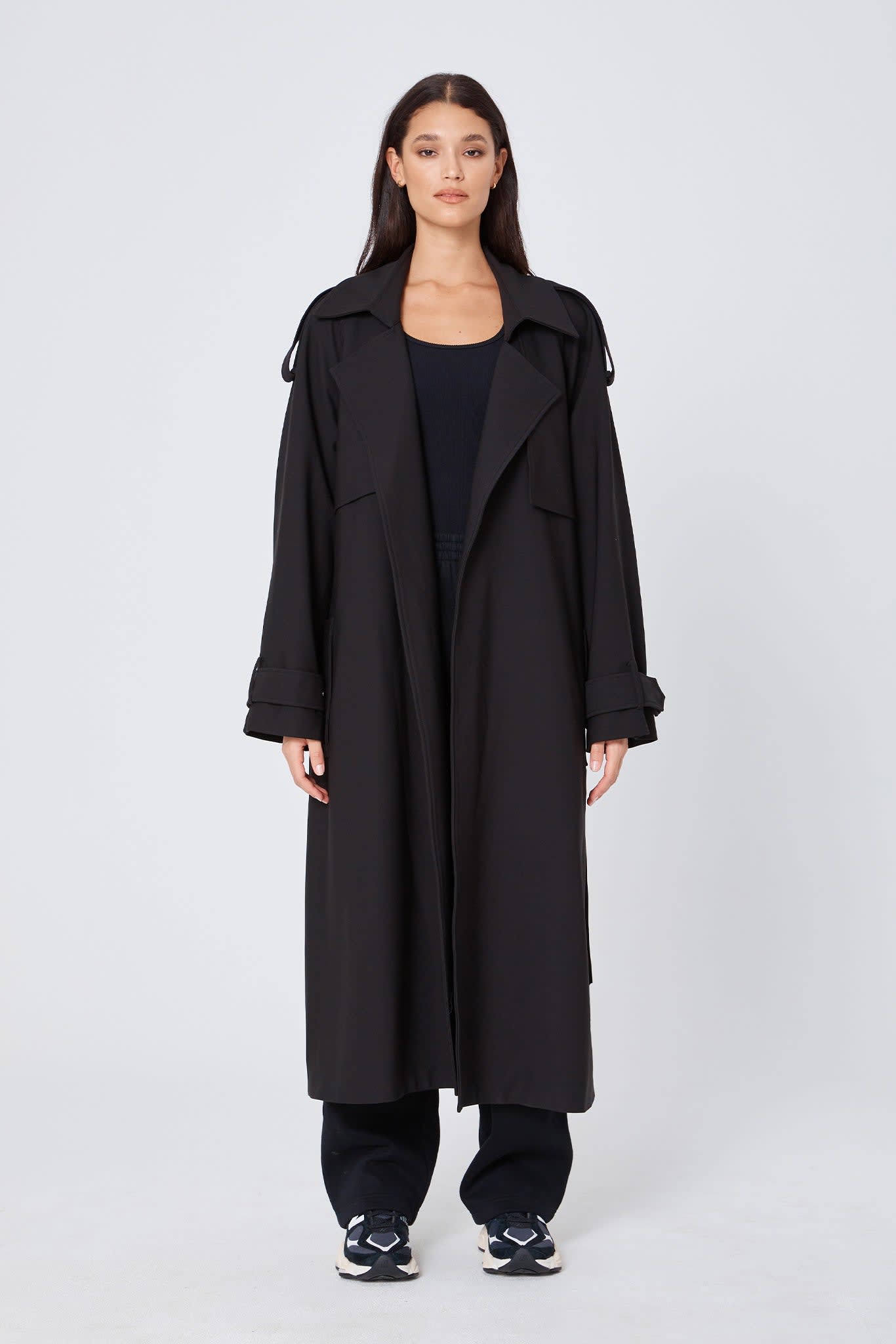 The Trench Coat - Black | Atoir | Wolf & Badger