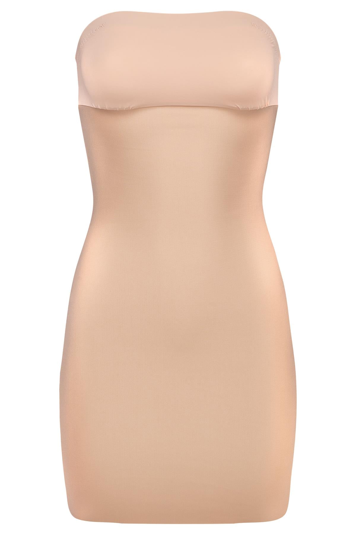 Commando Two-Faced Tech Control Strapless Slip, Beige, Commando