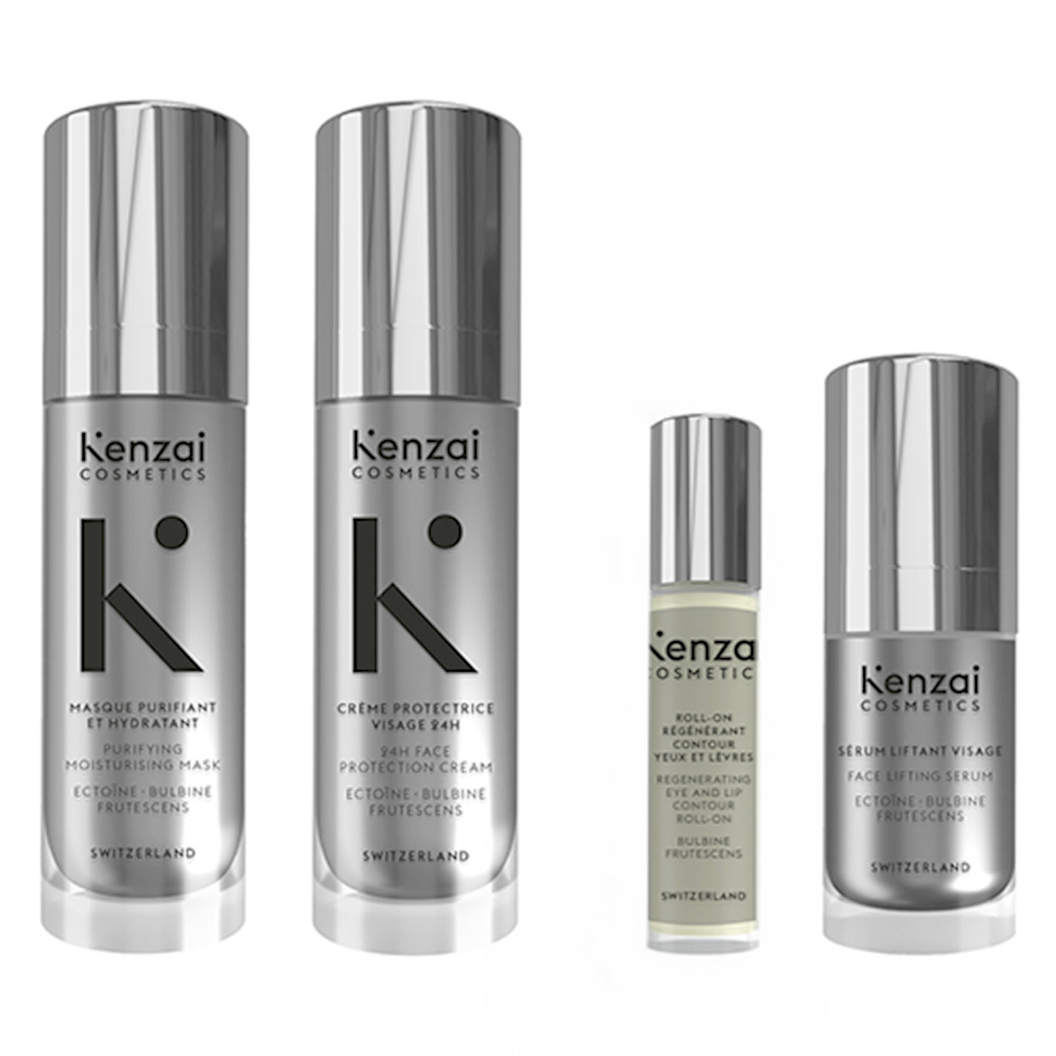 Kenzai Cosmetics Grey Set  - Men In Grey