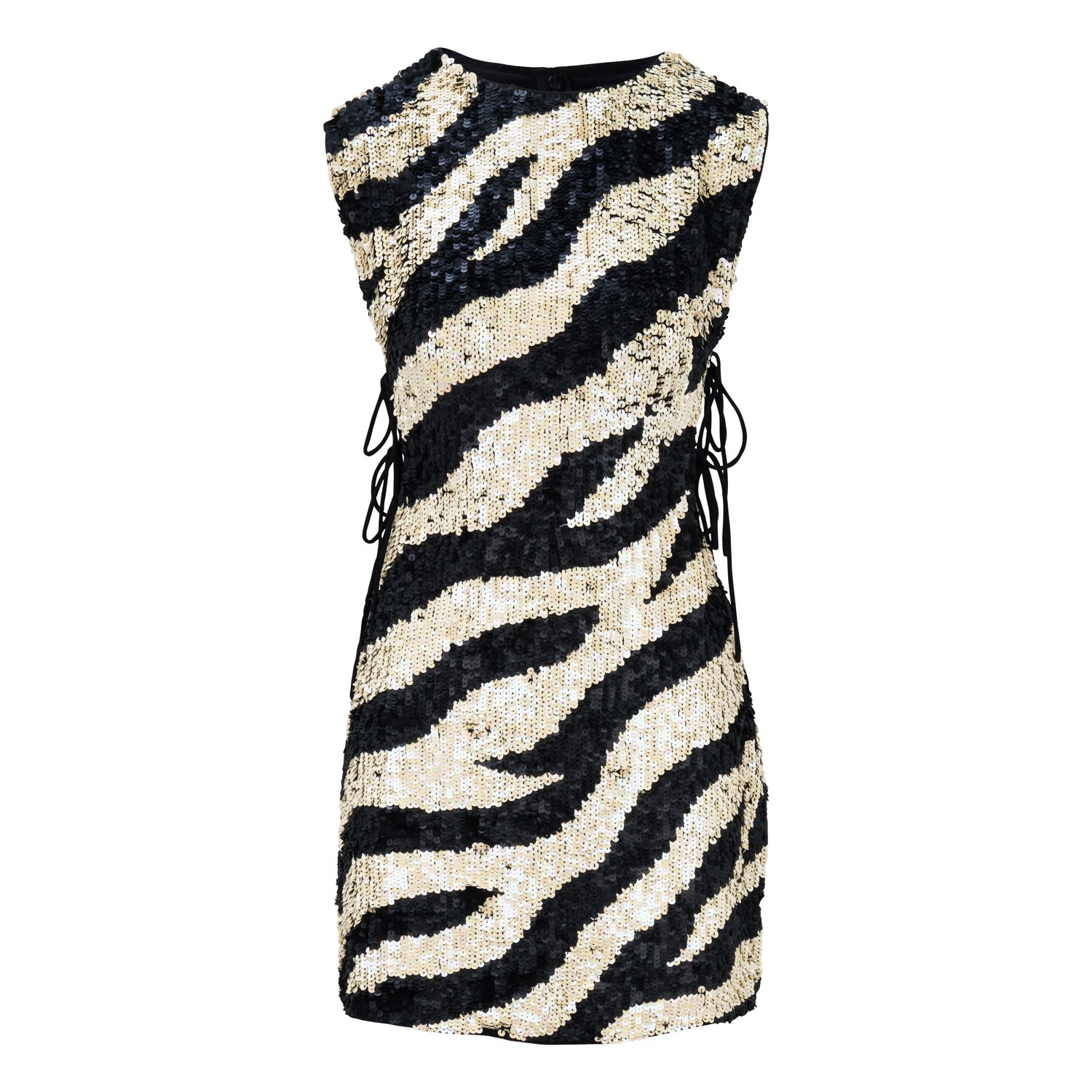 Women’s Fallon Dress In Zebra Sequin 4Xs Raevynn