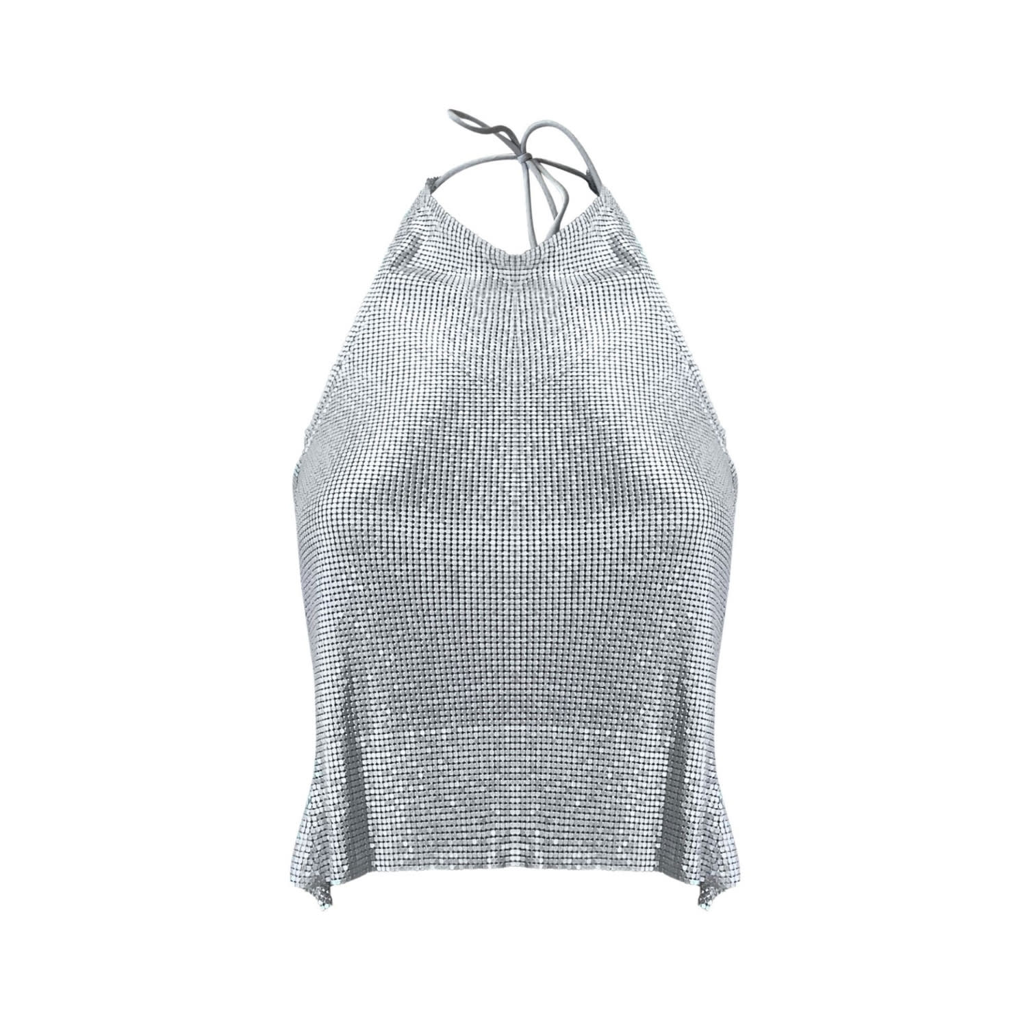 Ow Collection Gemma Metallic Top