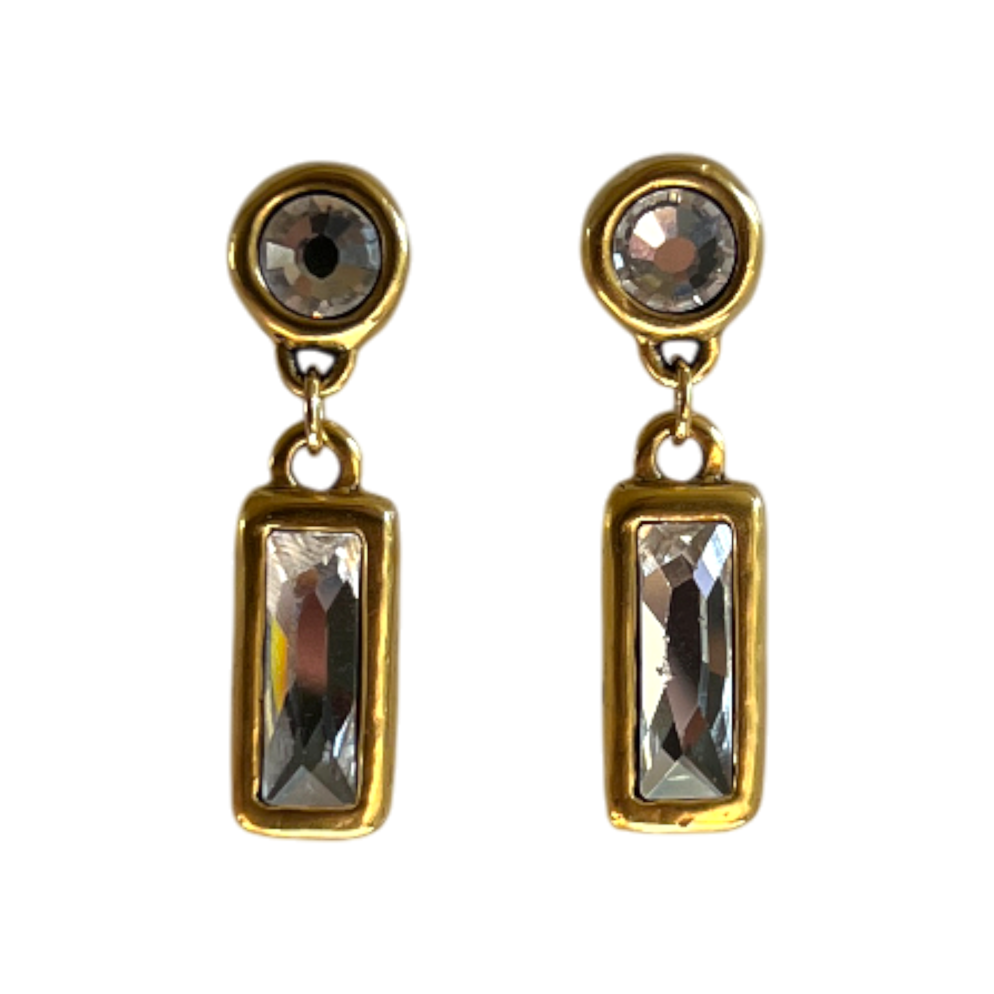 Sccollection Daisy Earrings In Gold