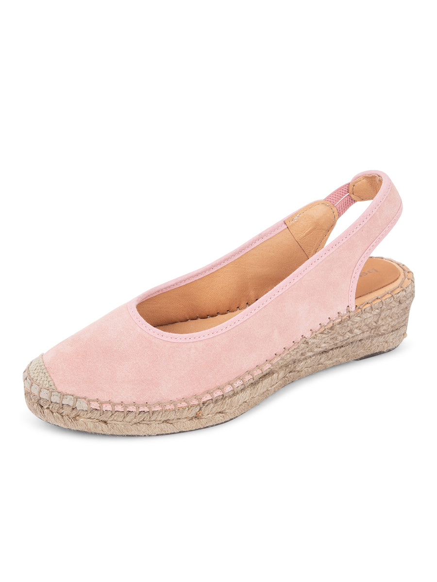 Women’s Pink / Purple Valencia Closed Toe Slingback Espadrille Blush Pink 7 Uk Patricia Green