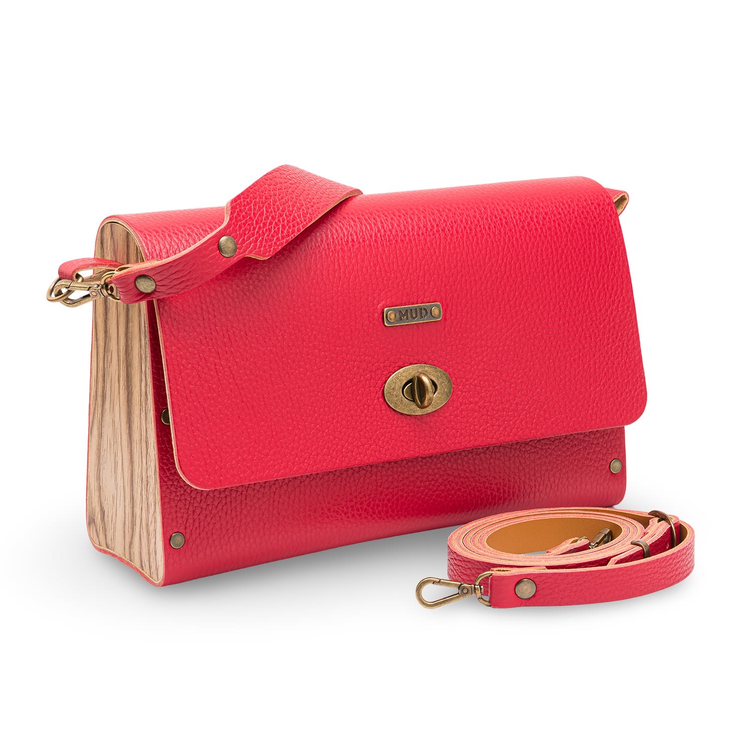 Mud - Manufacture Under Design Women's Leonor Medium Bag - Red In Red