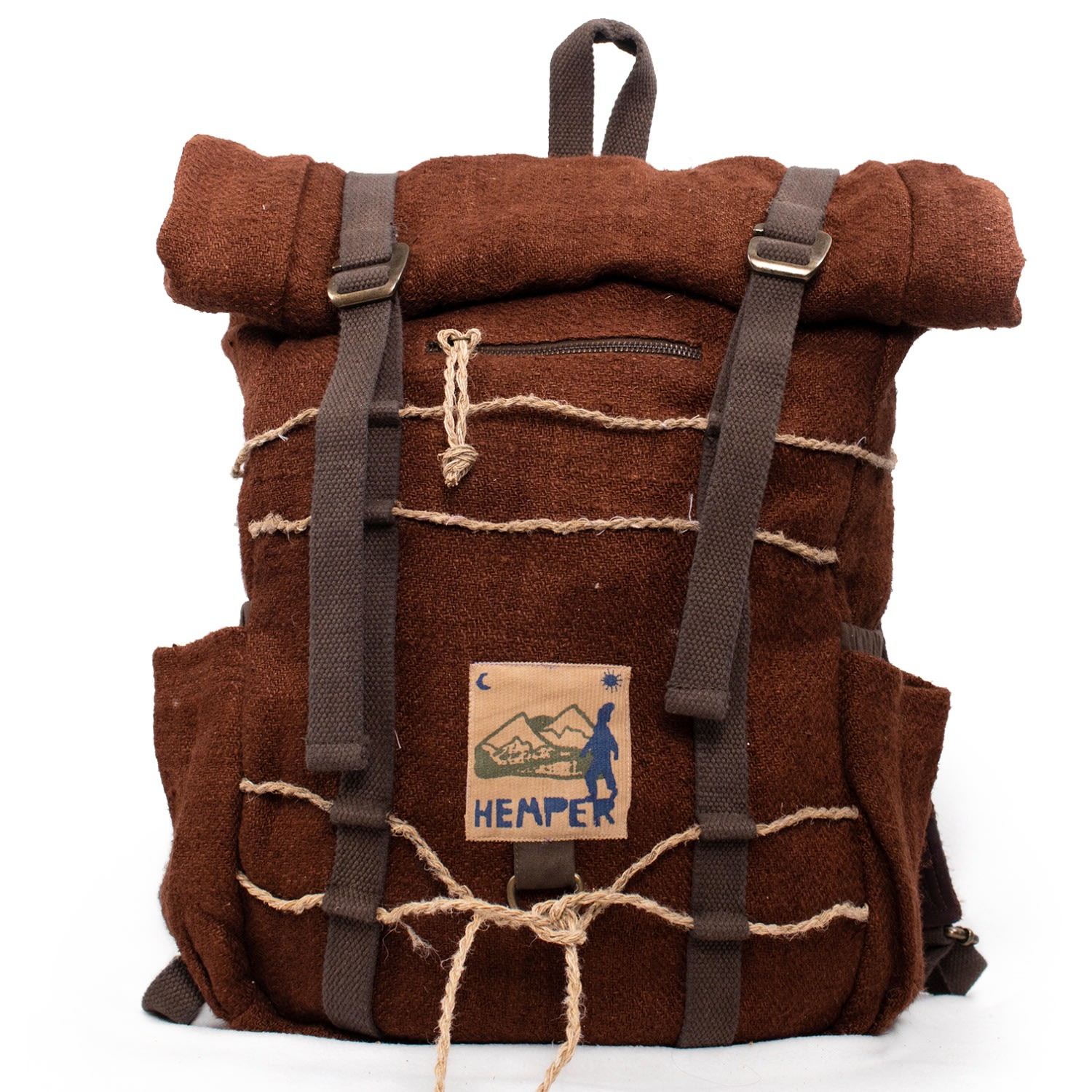 Men’s Red Manaslu Backpack Hemper Handmade’s. l.