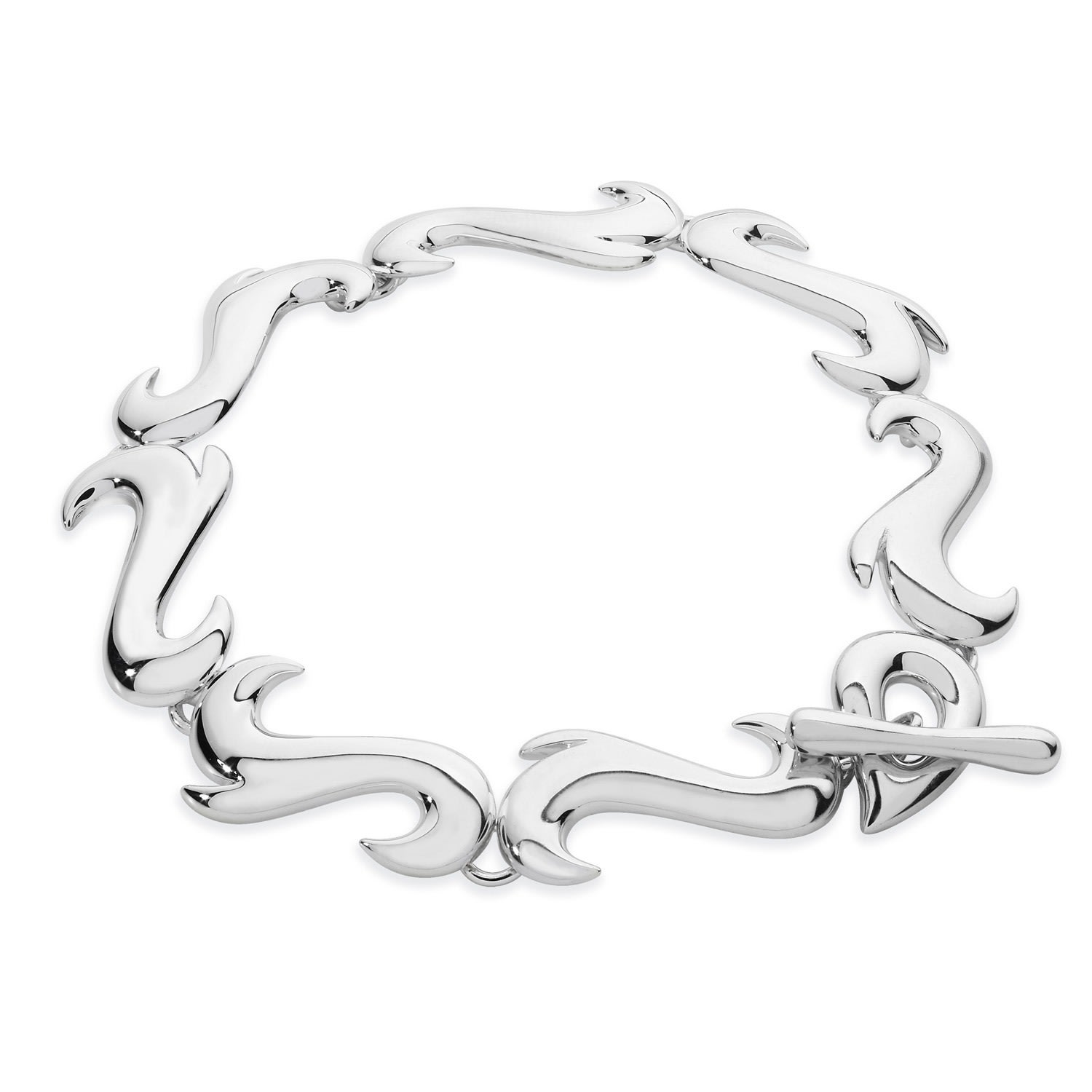 Lucy Quartermaine Women's Silver Element Air Bracelet
