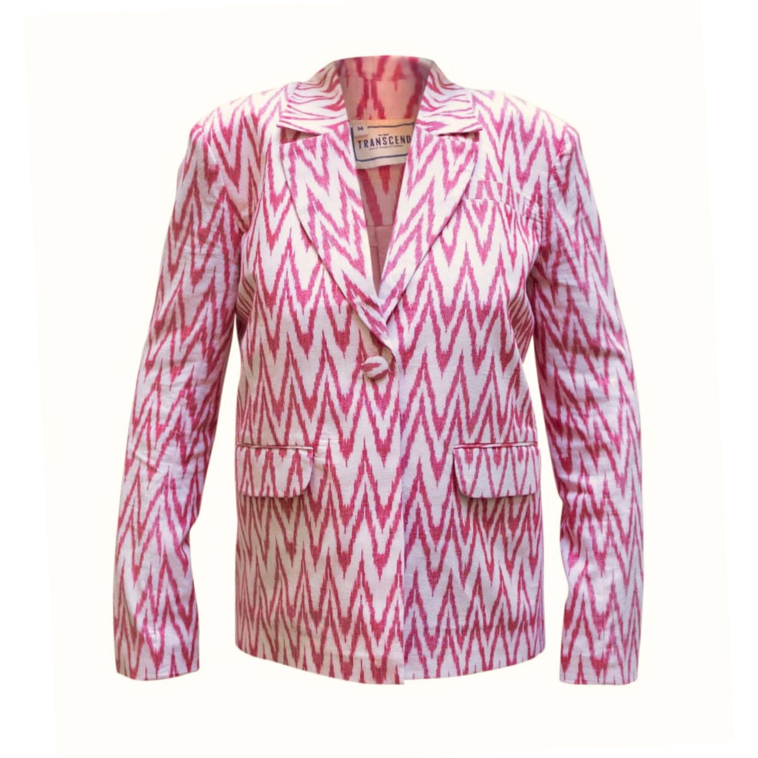 Women's White / Red Amira Blazer | 3Xl | Transcend