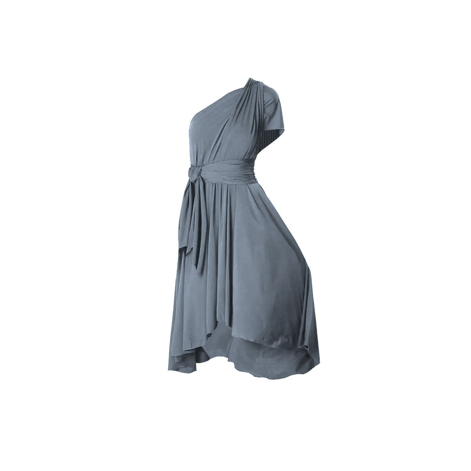 Ceylan Bcn Women's Midi Silver Dress In Silver