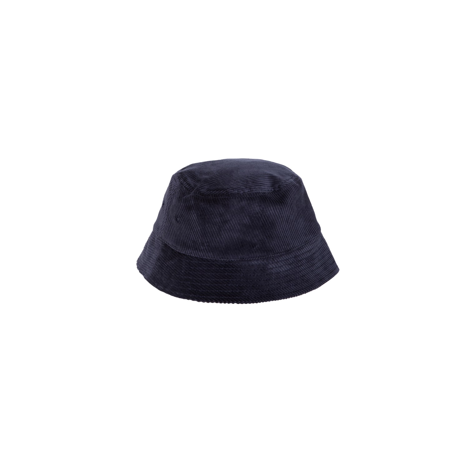 Men’s Blue Corduroy Bucket Hat - Navy One Size Aeterno Studio