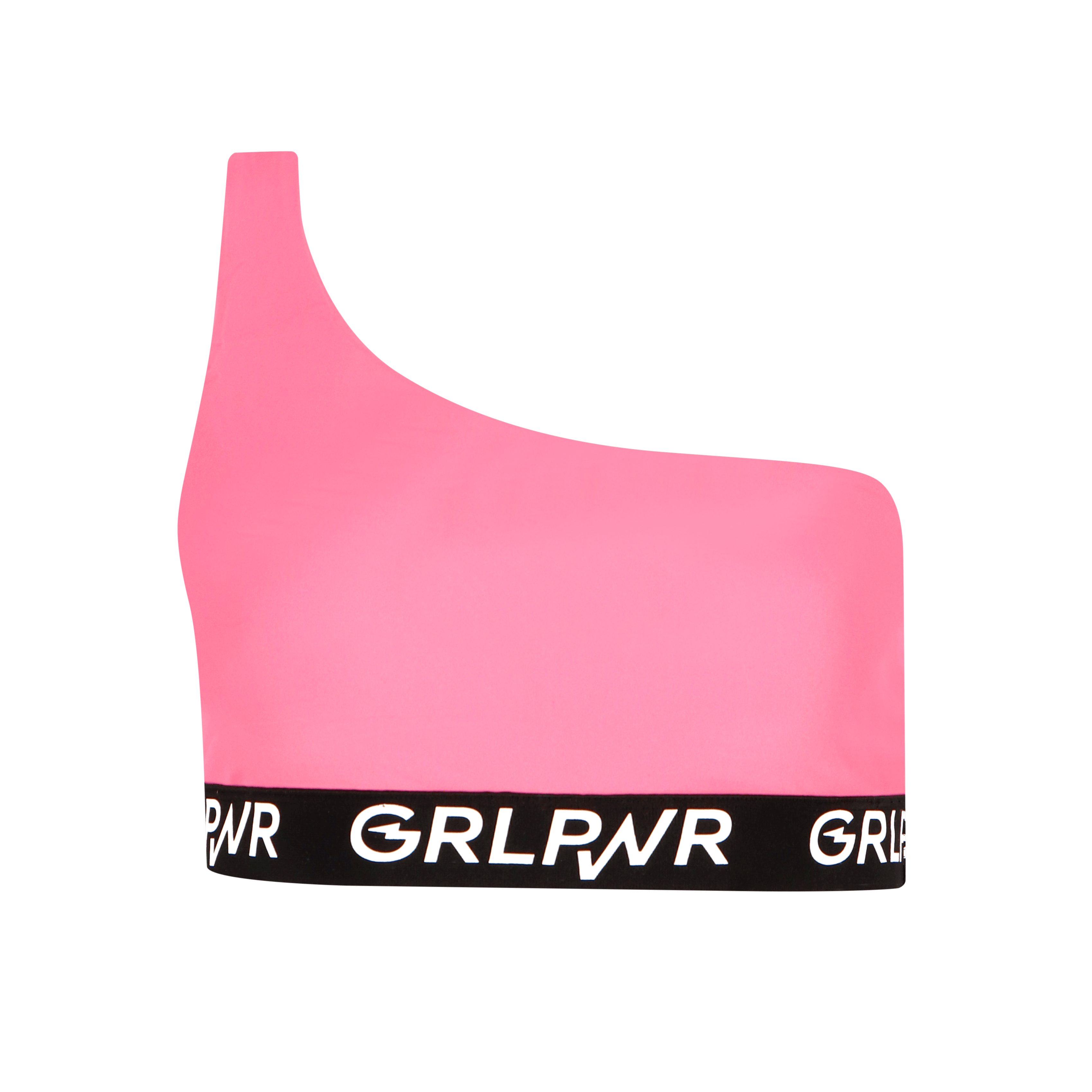 Women’s Pink / Purple Boss One Shoulder Pink Bikini Top Extra Small La Michaux