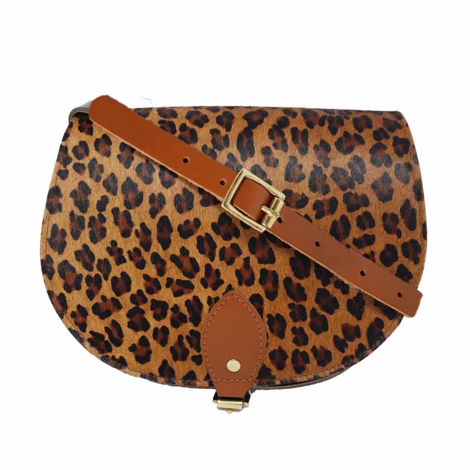 animal print handbag