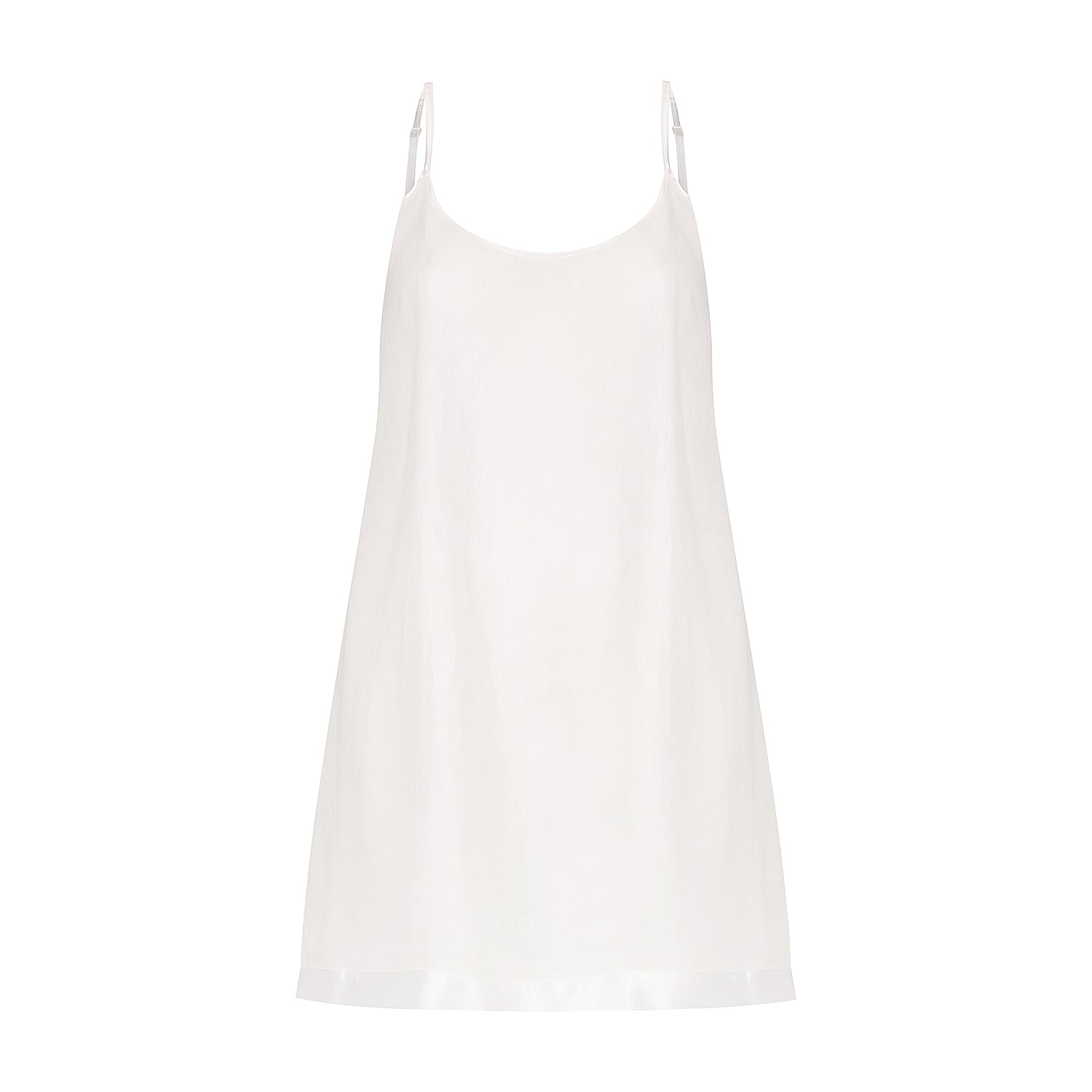 Hank & Hera Women's Renae Slip Nightdress - Short - White