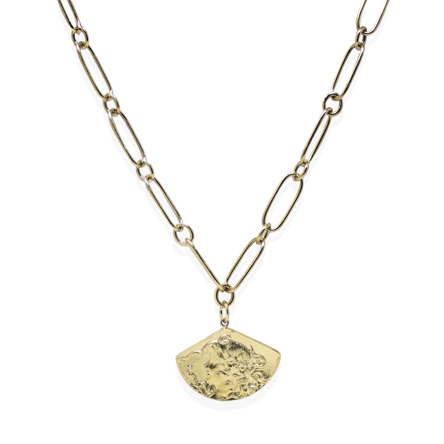 Women’s Fiammetta Gold-Plated Necklace Vintouch Italy