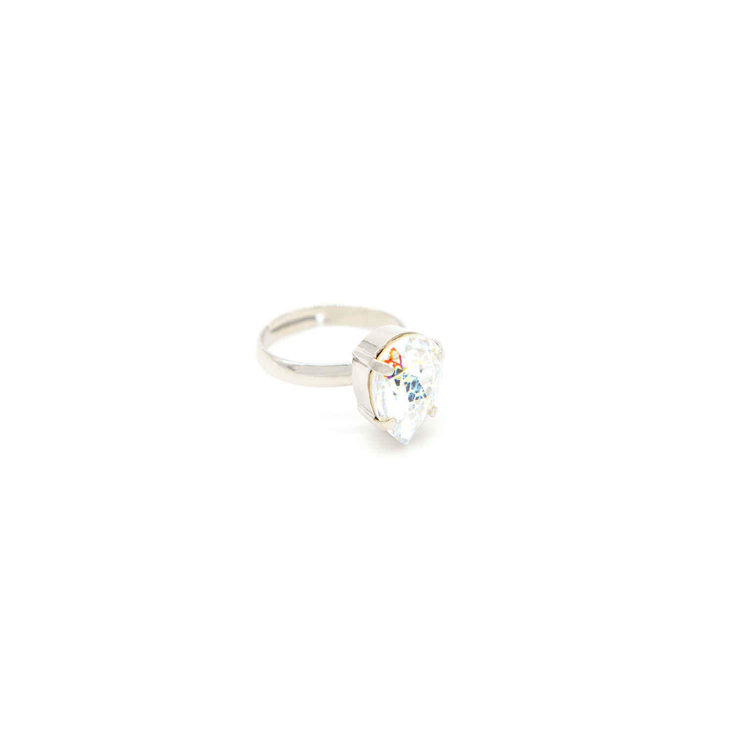 Rosaspina Firenze Women's Drop Ring In White Patina In White