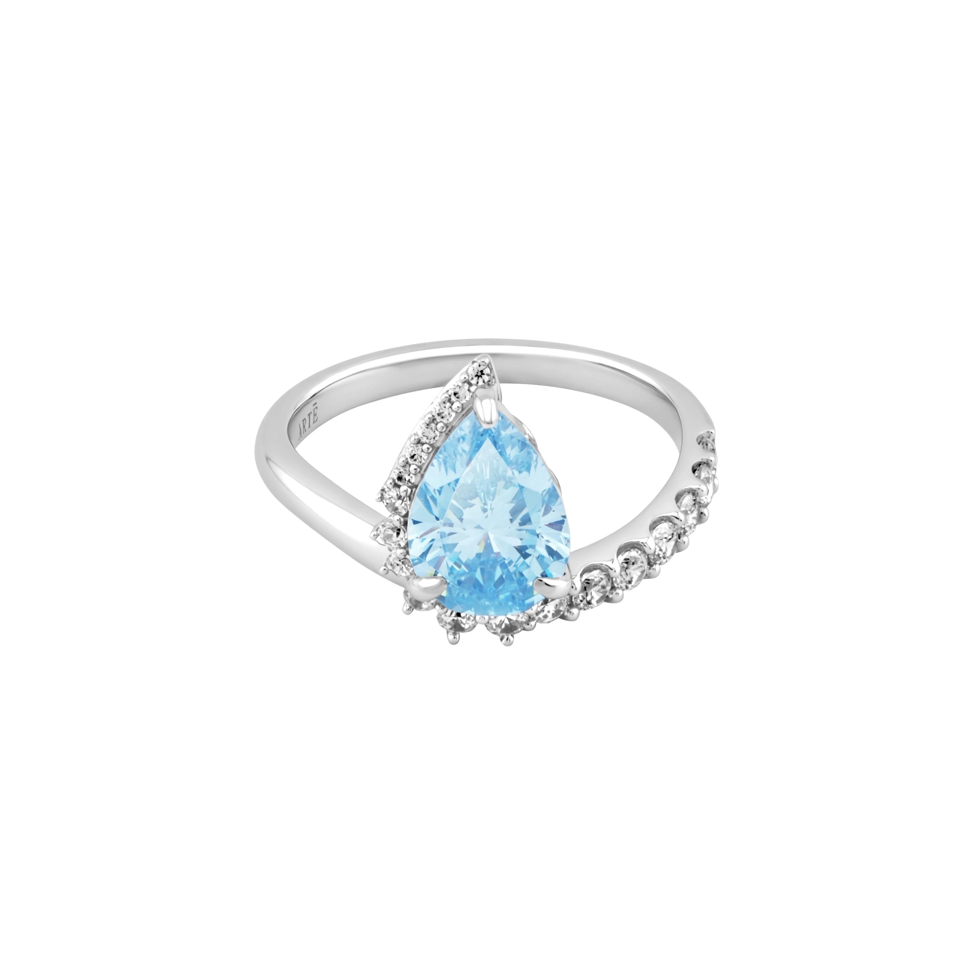 Artē Madrid Women's Blue Casa Real Celeste Ring