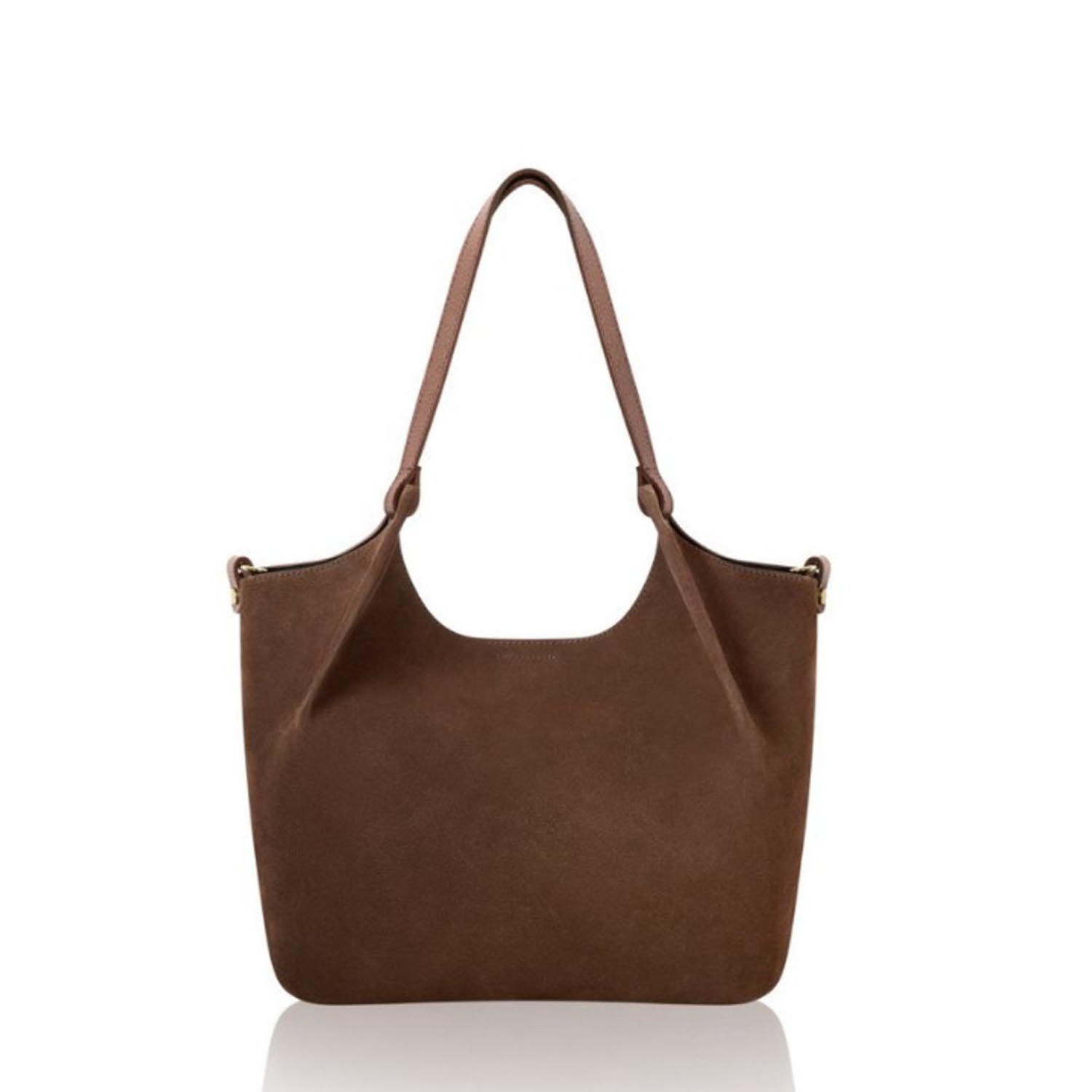 Betsy & Floss Women's Brown Marche Tote Handbag In Light Chocolate In Brown