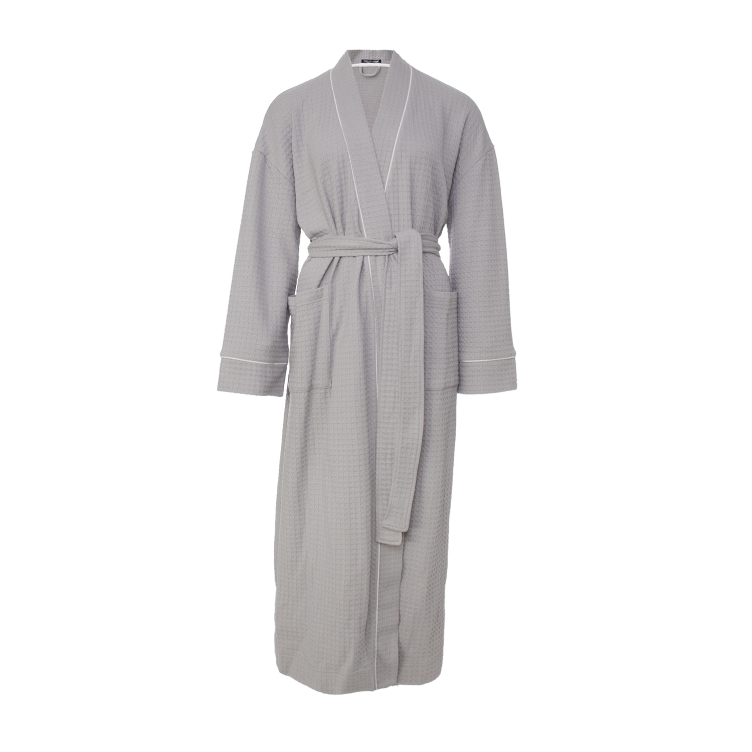 Luxury Suite Waffle Robe in Marine Blue