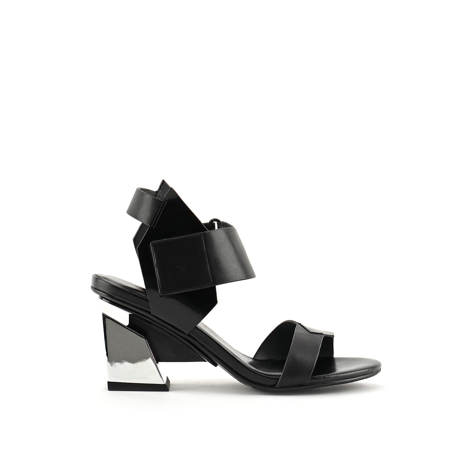 Women’s Arix Sandal Mid - Black 4.5 Uk United Nude