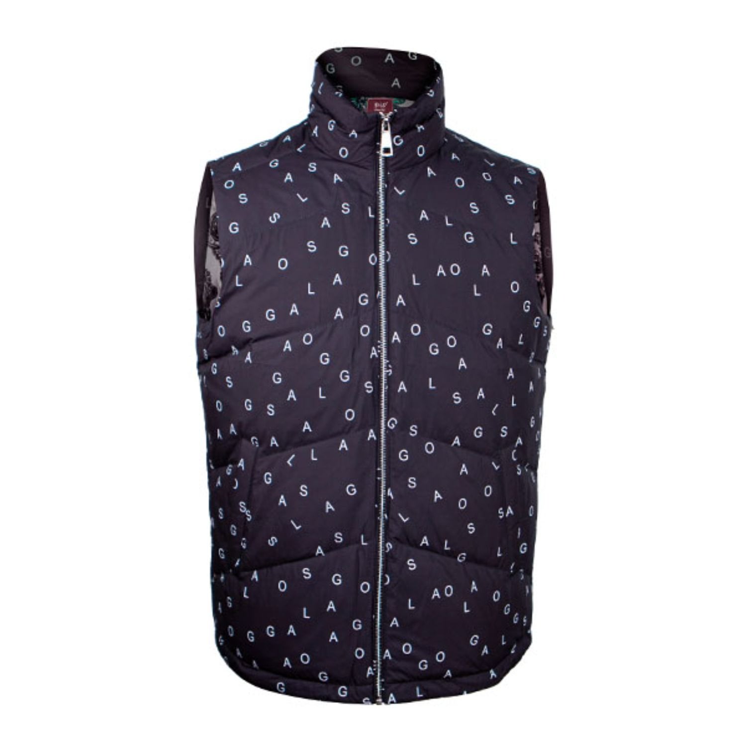 Men’s Laguda Lagos Padded Gilet - Black Small David Wej