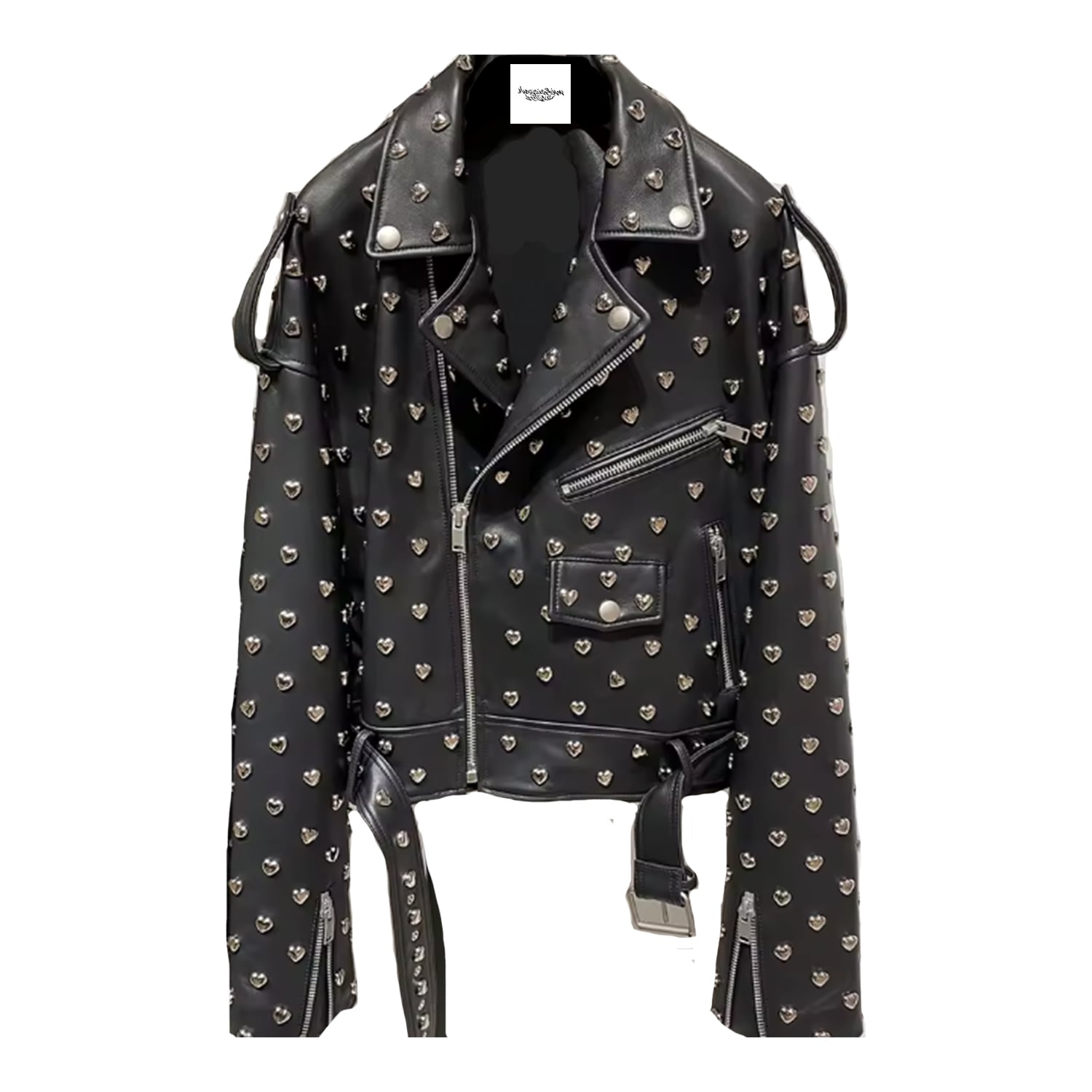 Madeleine Simon Studio Women's Black Heart Luxe Jacket In Black