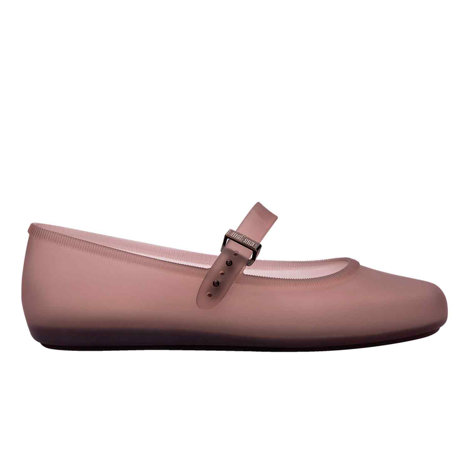 Melissa Women's Soft Ballerina - Clear Brown