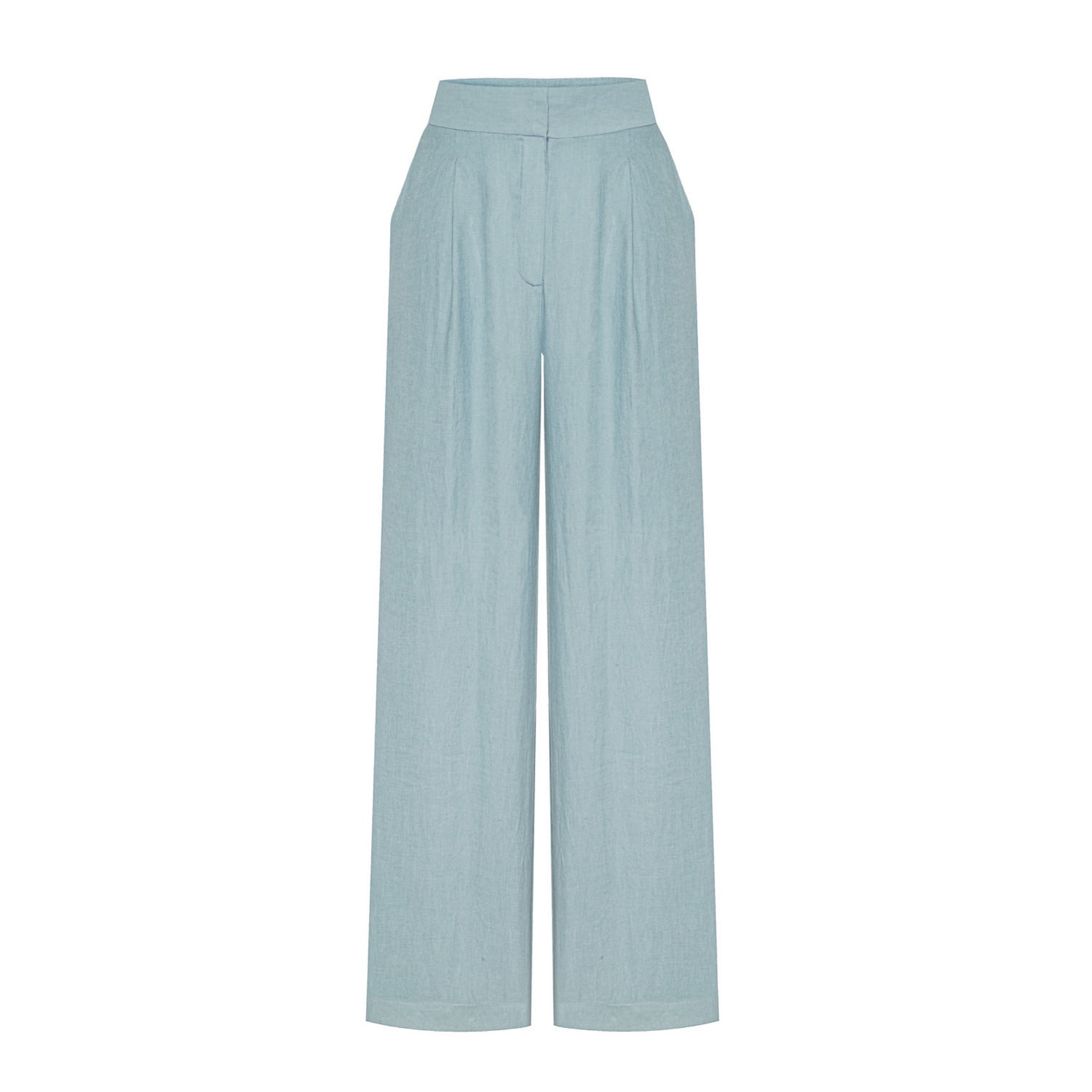 Women’s Blue Phila Pants Stone Small Duende