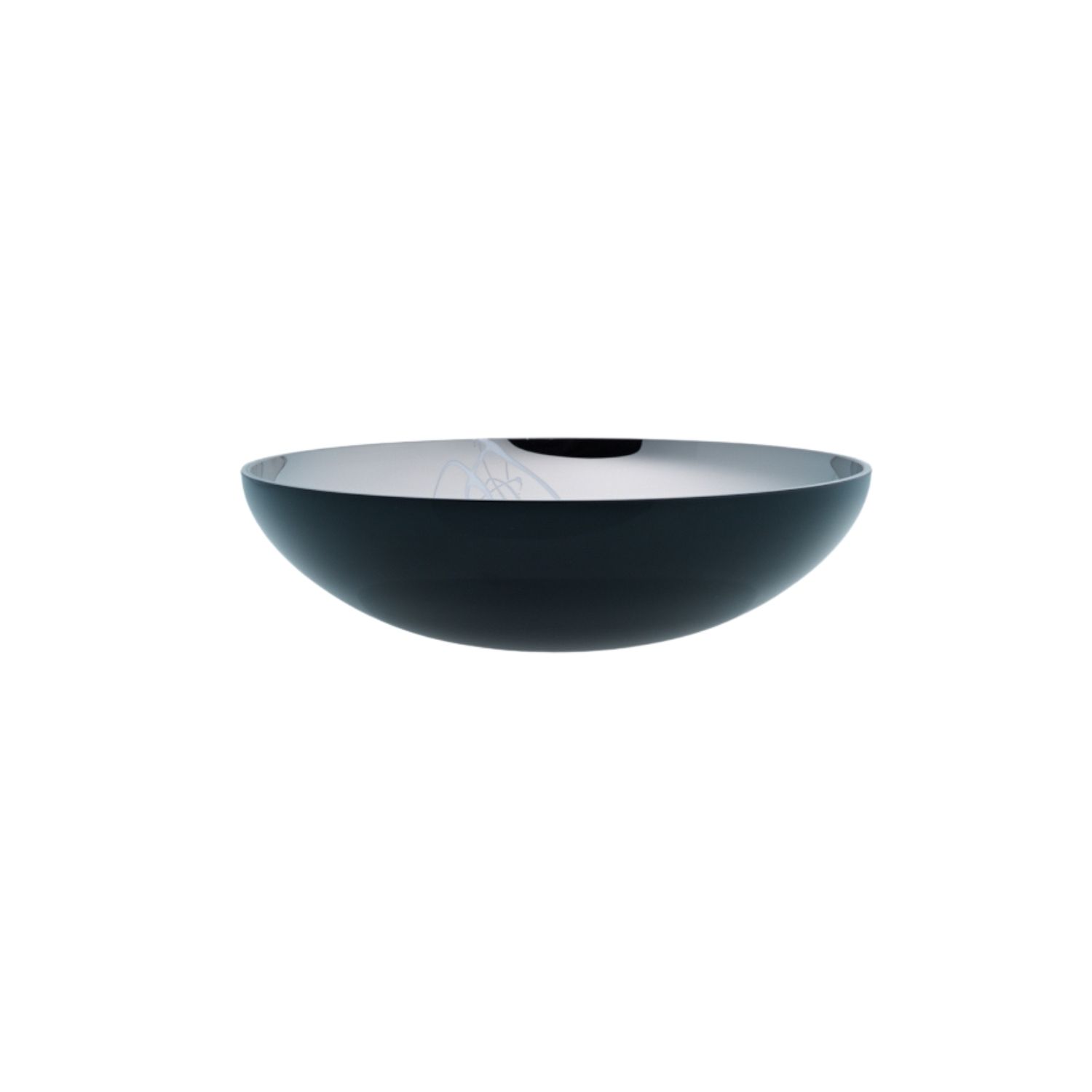 An&angel Black / Silver In-between Flat Black Bowl In Multi