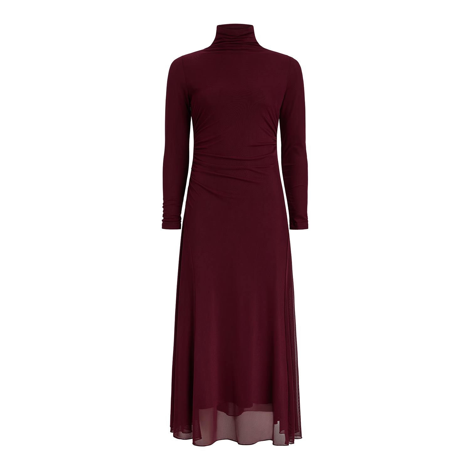 Luum Women's Red Delilah Dress Burgundy