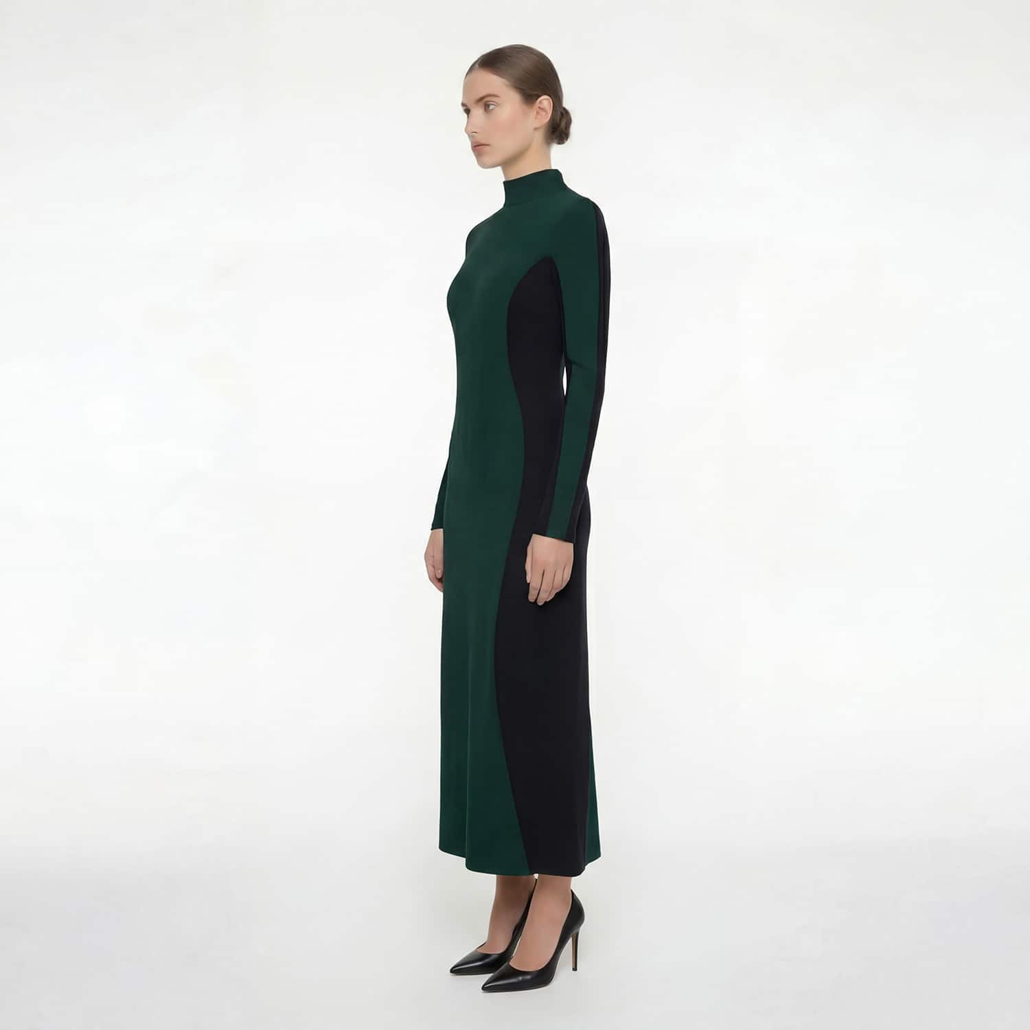 green emerald velvet dress Strappy-Back Hunter Green Long Sequin Prom Dress Hunter / 000 main image 1
