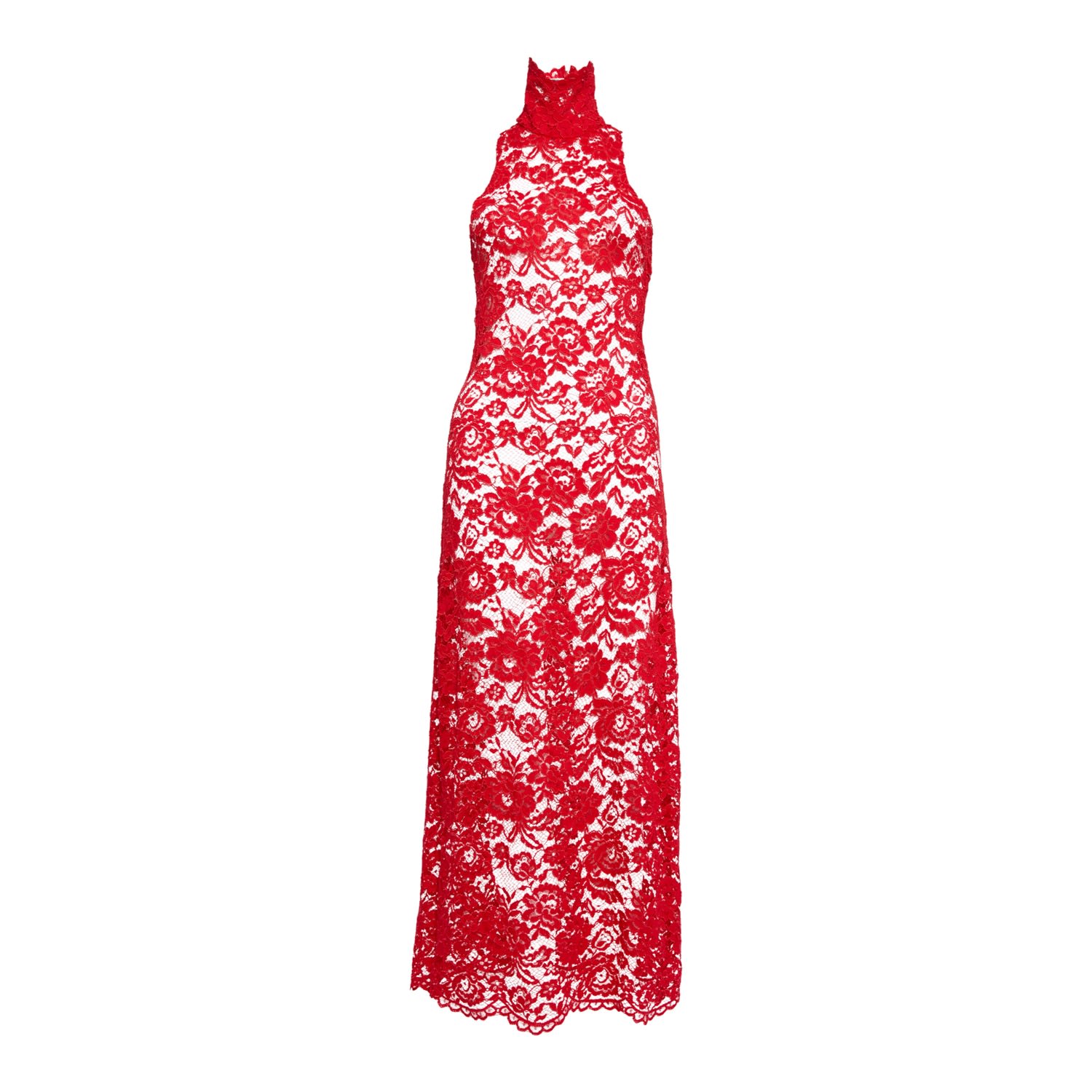 Women’s Red Blood Lace Dress Small Sarah Regensburger