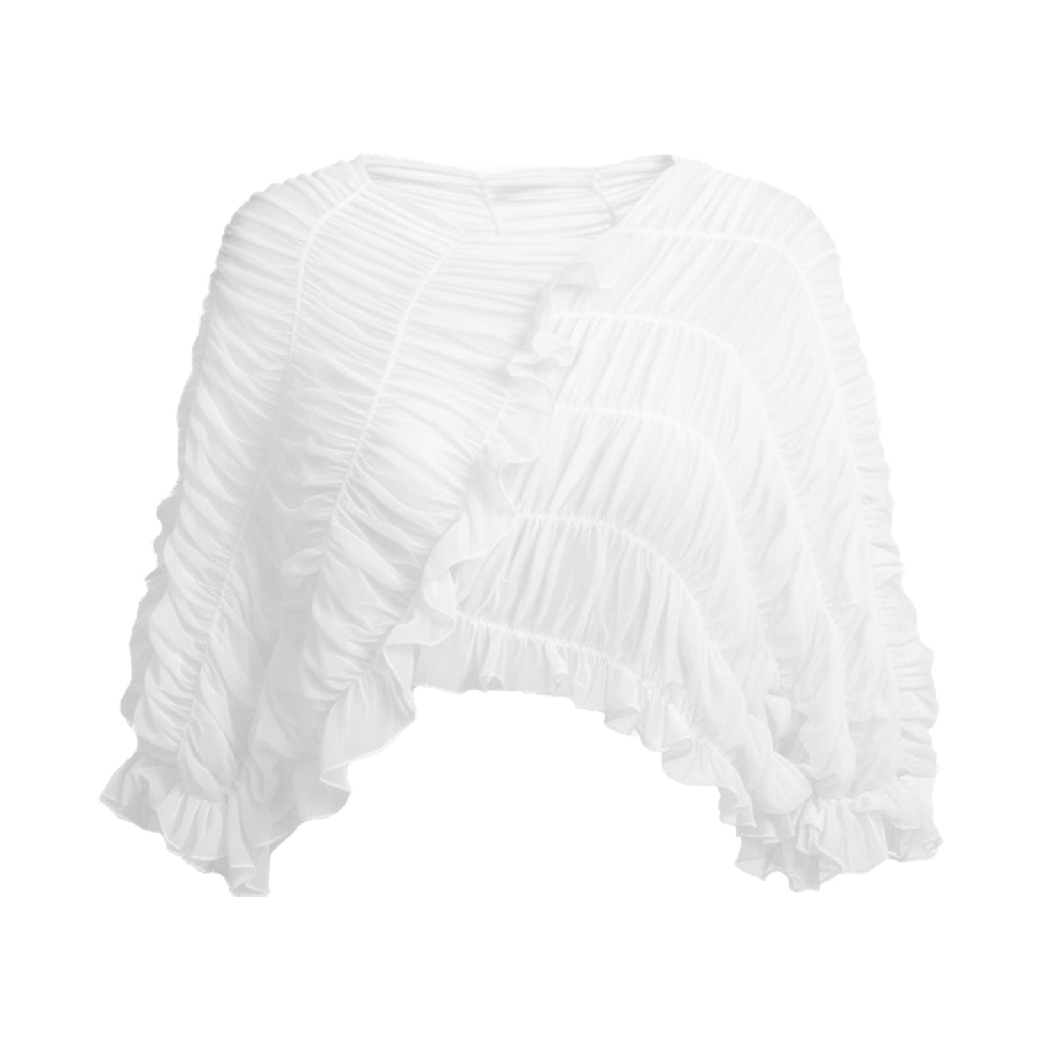 By Noa Rawitz Women's The Shirred Draped Aura Top- White