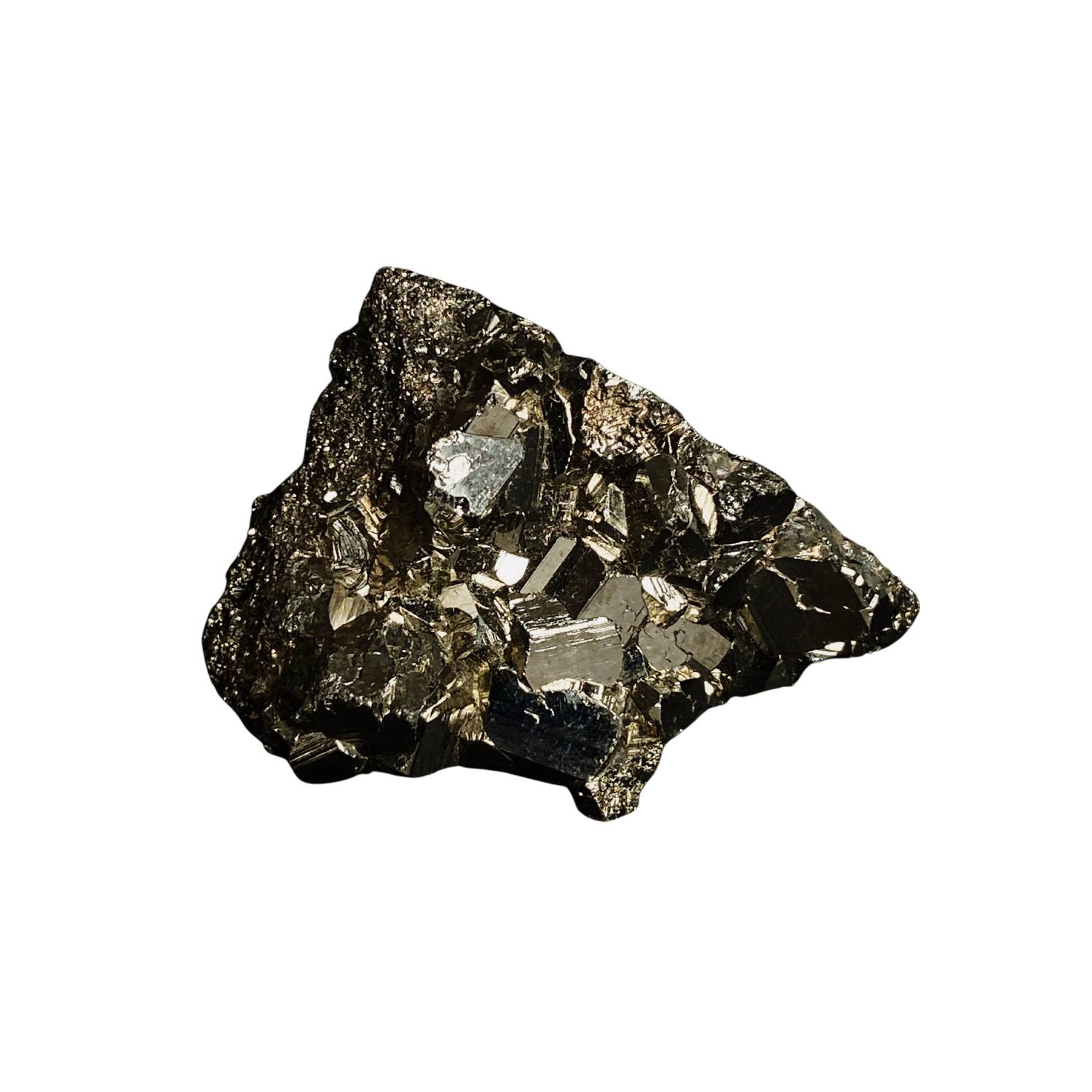 Lemuria Store Neutrals Pyrite Cluster In Green