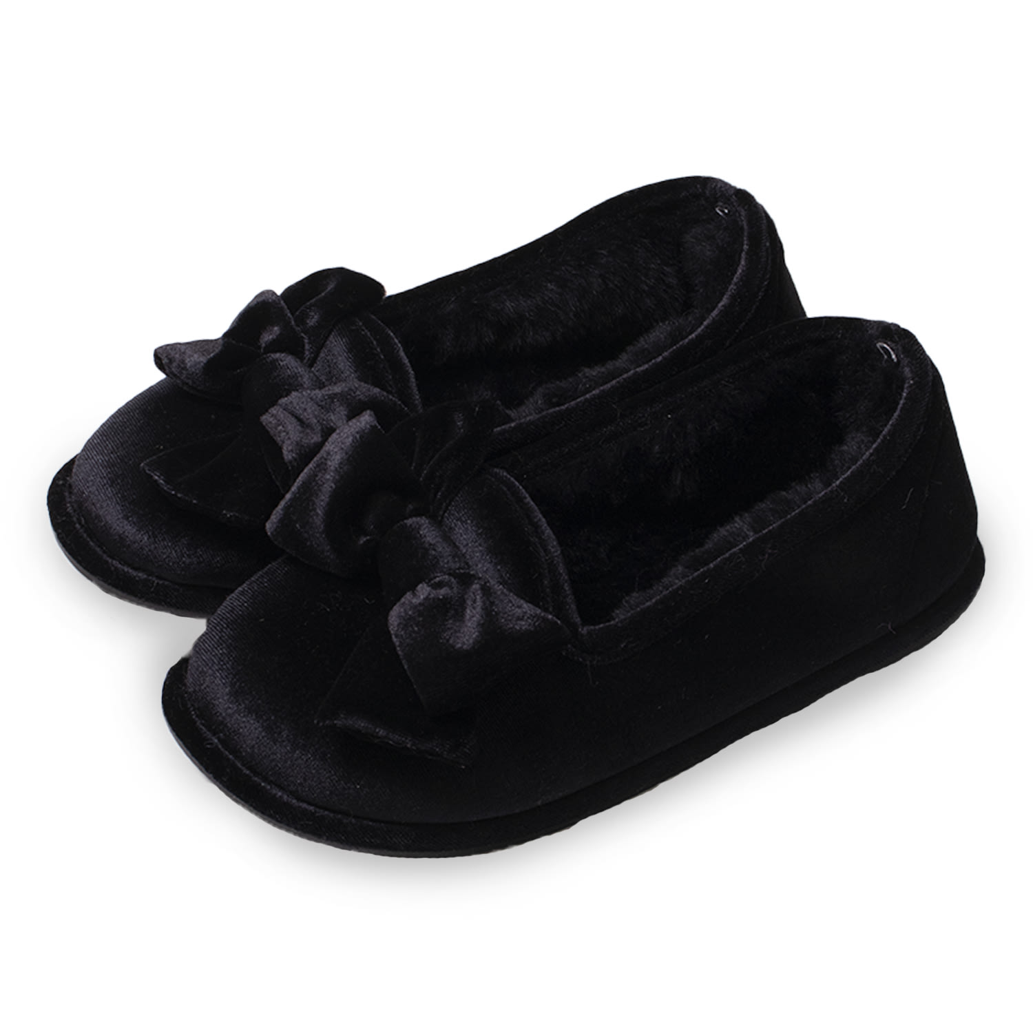 Women’s Alissia Ballerina Slippers In Black Medium Pretty You