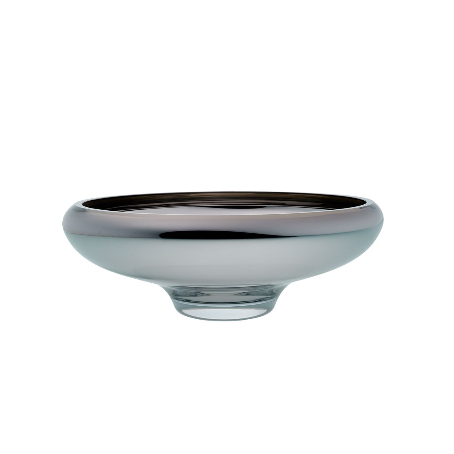 An&angel Deco Large Bowl In Silver In Silver