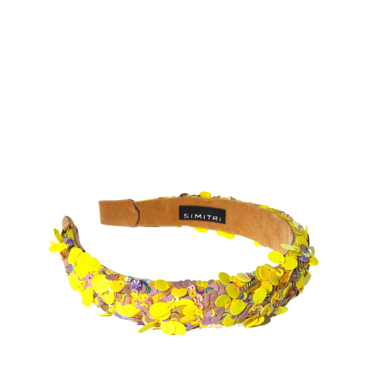 Women’s Yellow / Orange Lemon Kitsch Headband Simitri