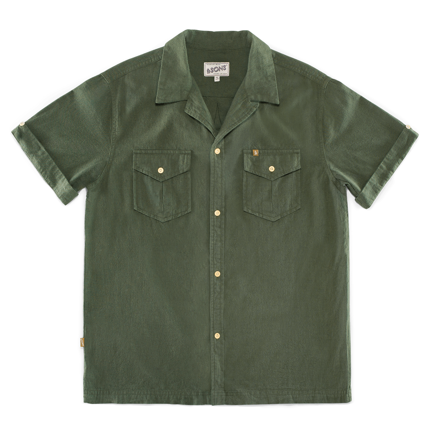 &sons Trading Co Men's Coast Shirt Forest Green