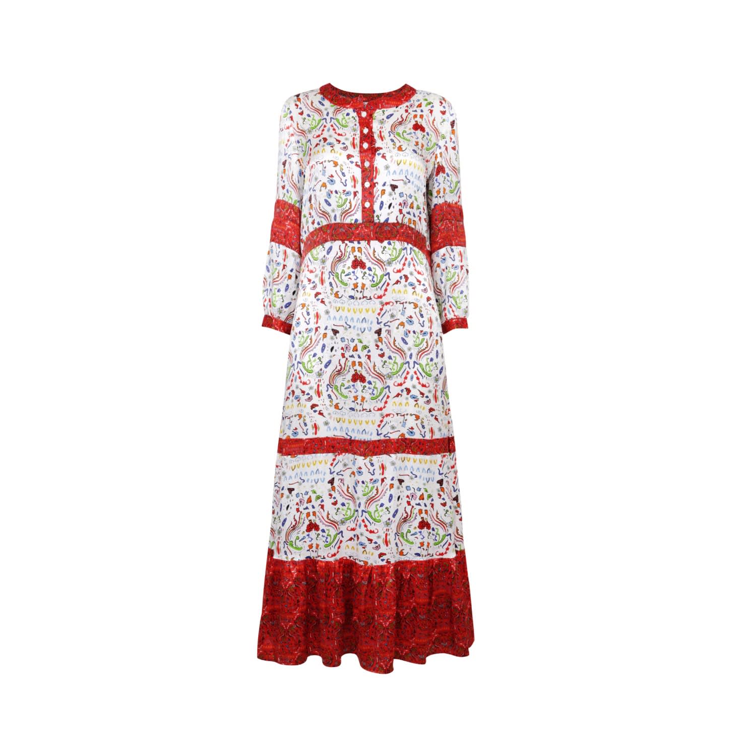 bohemian smock dress