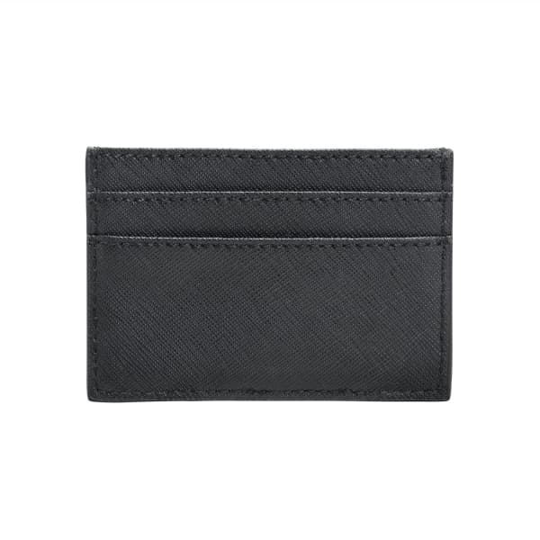 Voya Leather Card Holder Black In Holder