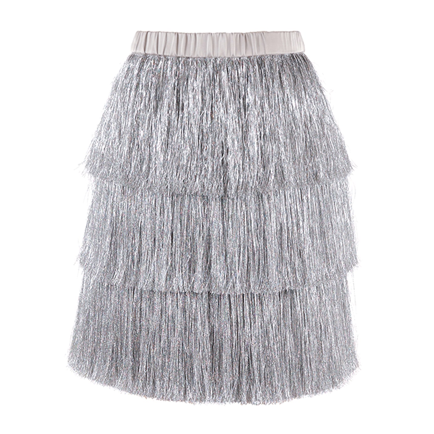 Women’s Silver Sadie Skirt Extra Small Emma Wallace