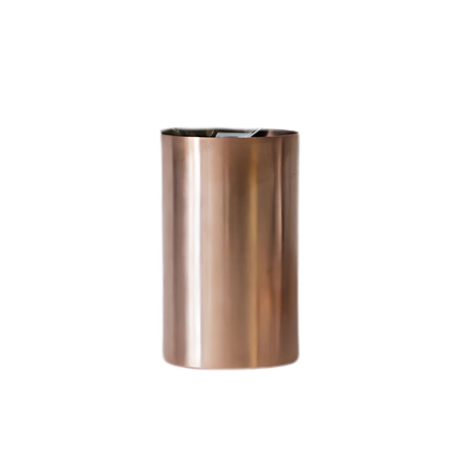 Anatoliacraft Neutrals Handcrafted Pure Copper Utensil Holder – Solid Copper Rustic Kitchen Organizer