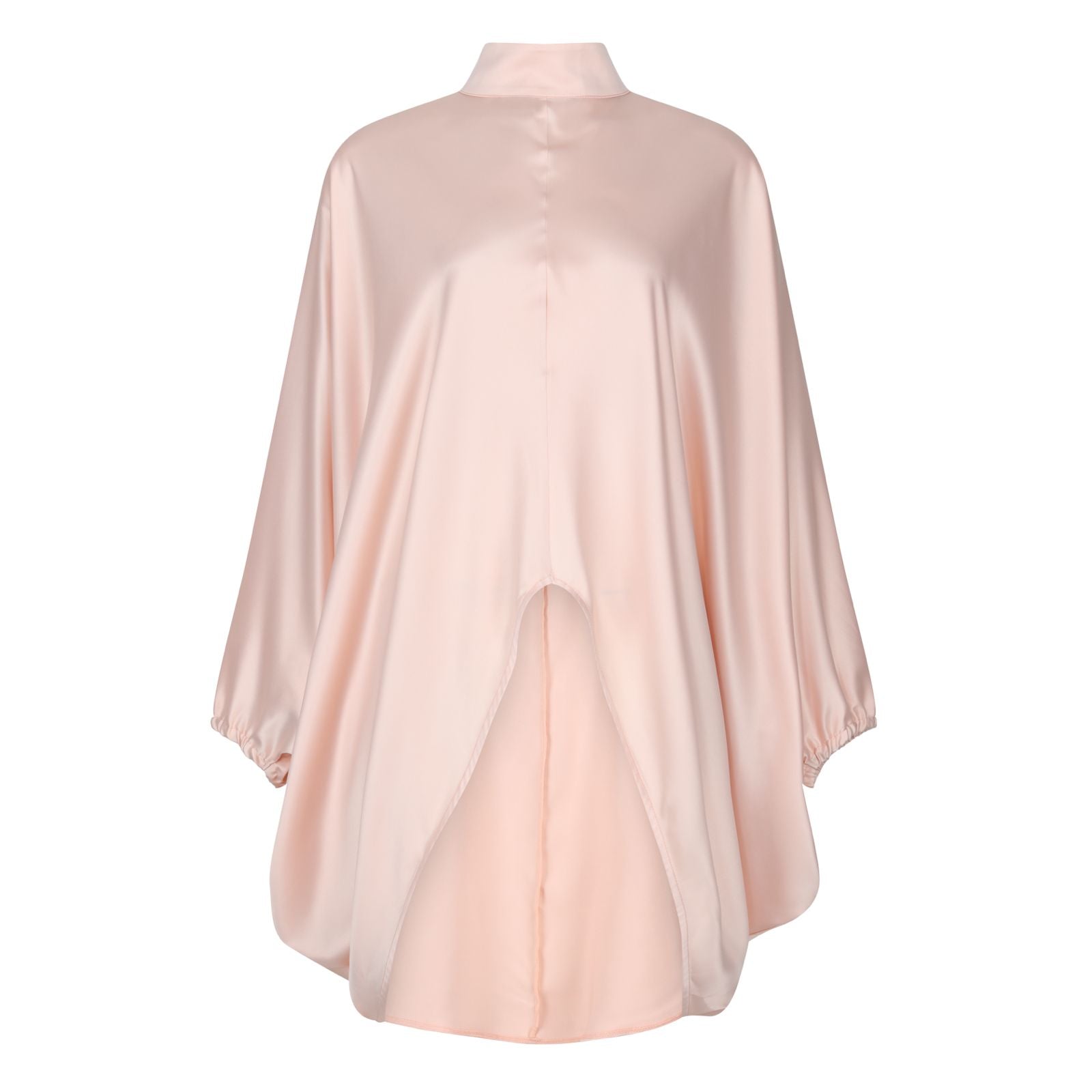 Lioness By Tf Women's Rose Gold Satin Peach Long Tunic In Rose Gold