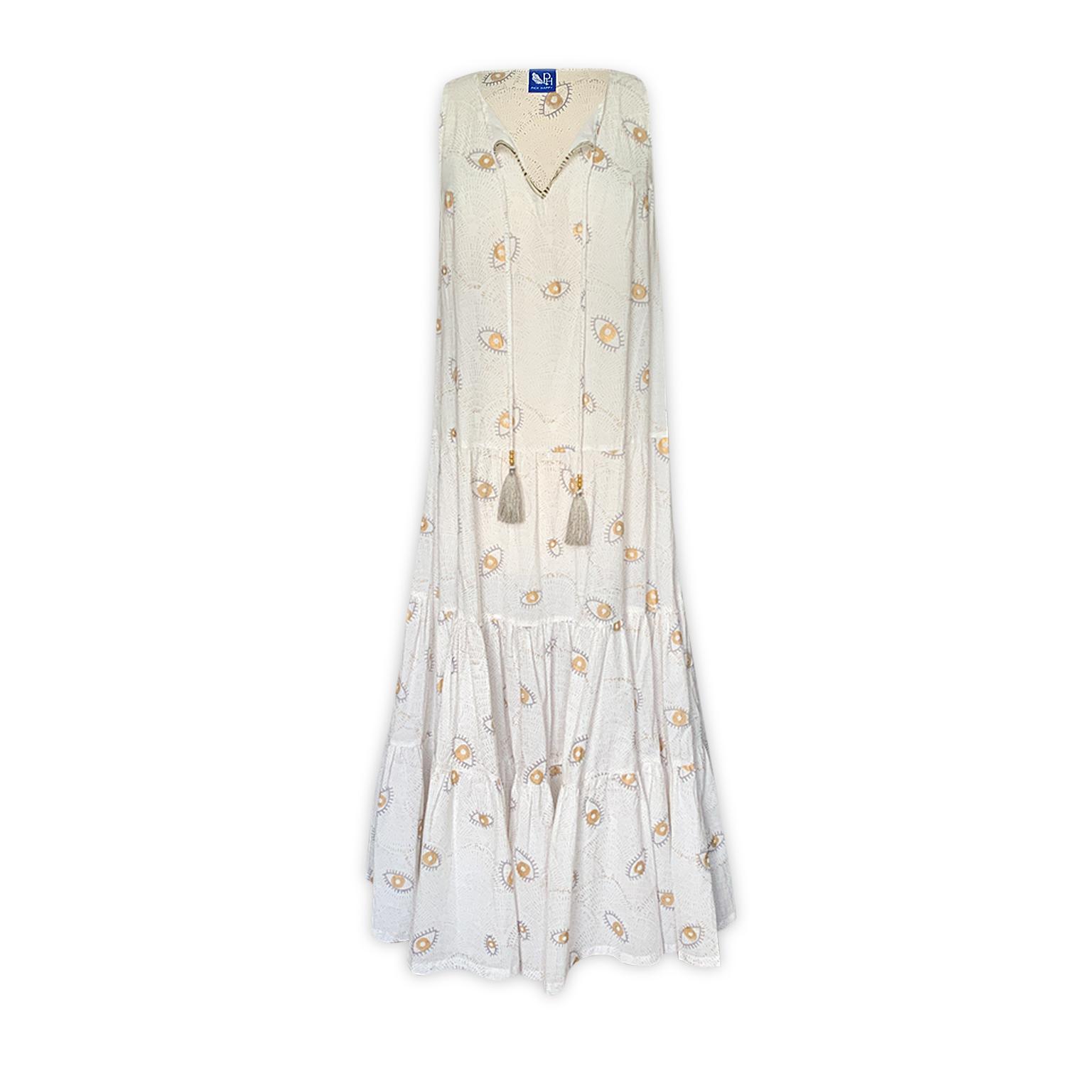 Pick Happy Women's Relax Maxi Dress In White