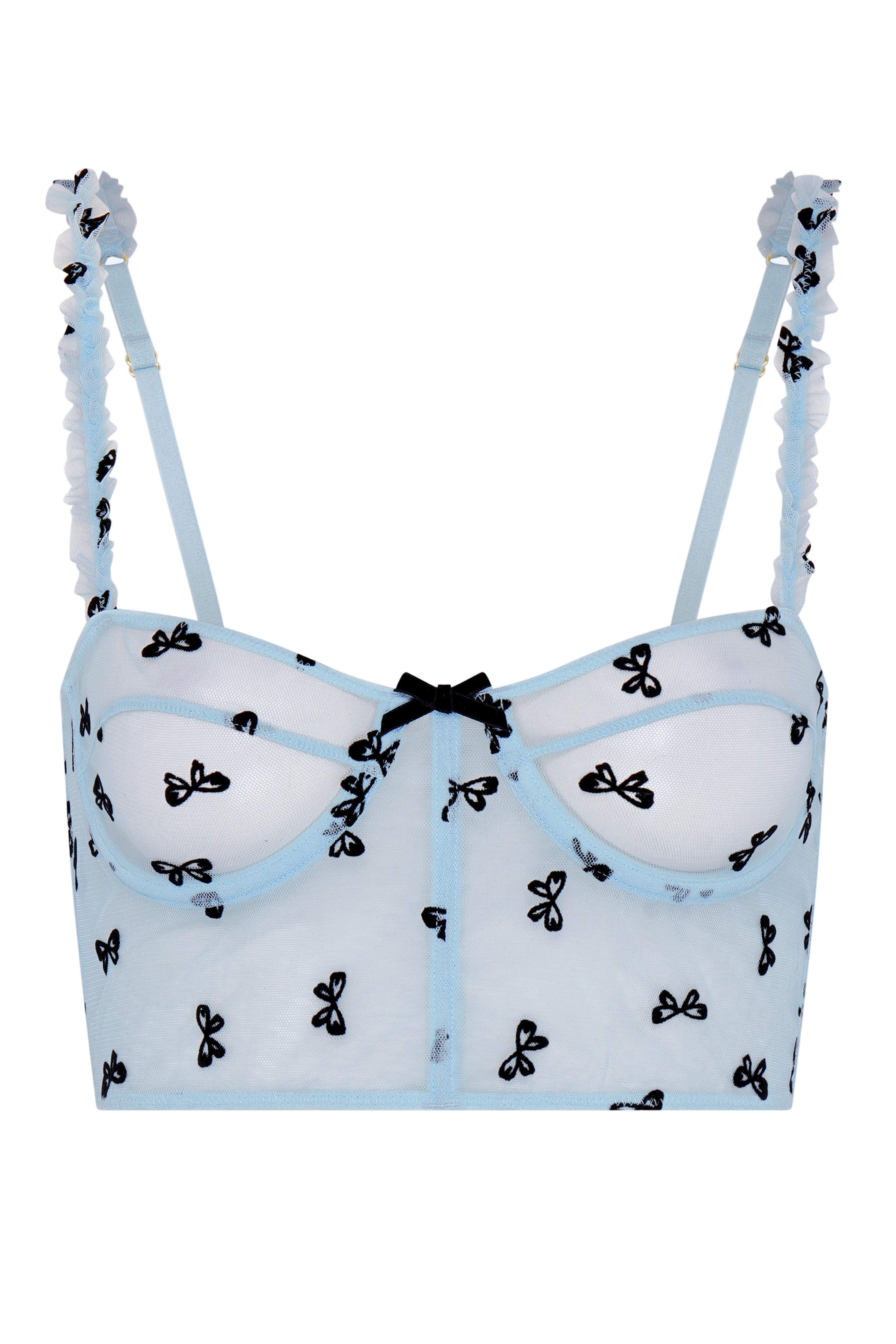 Wild Lovers London Women's Blue Indra Bustier