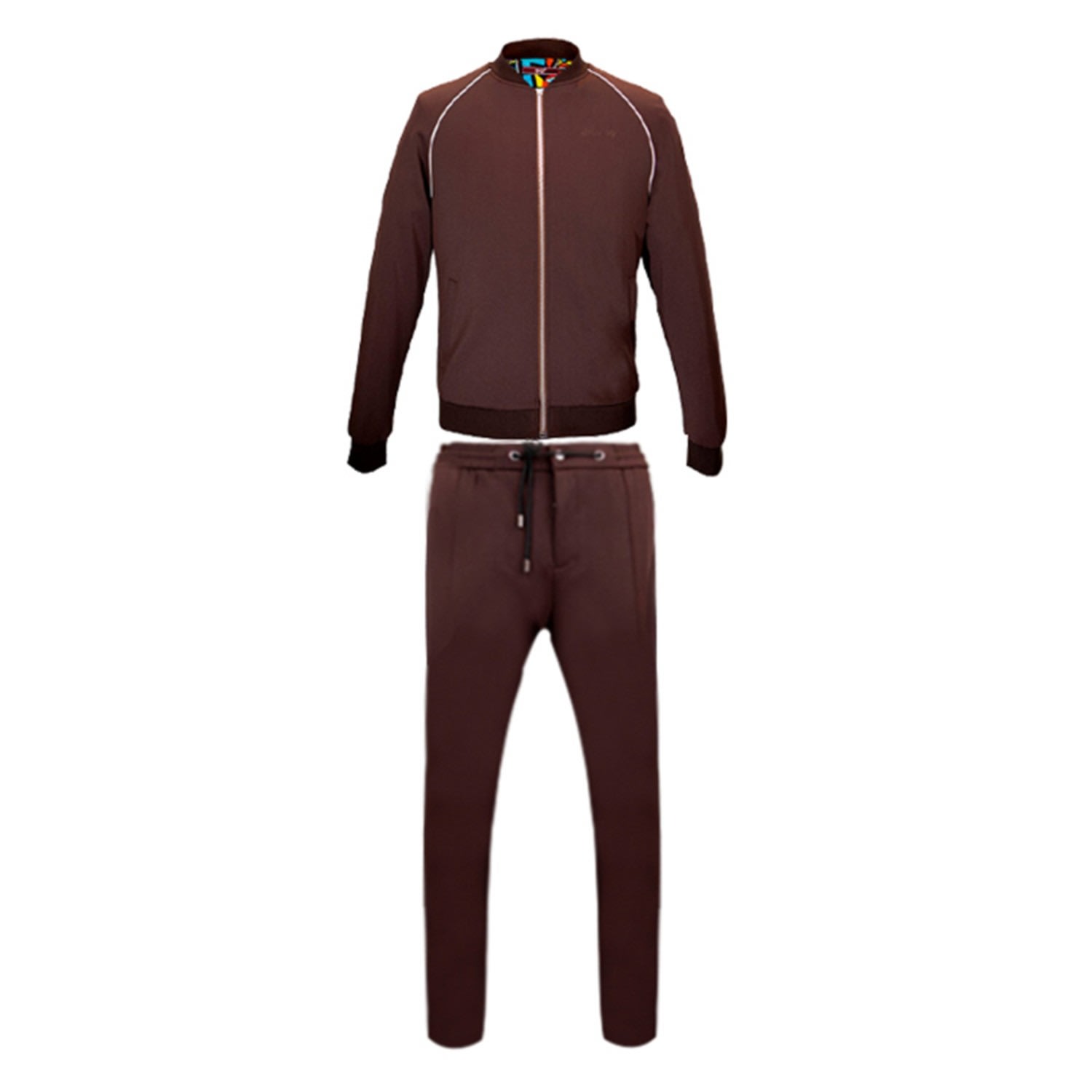 Men’s Wellington Track Suit - Brown Extra Large David Wej