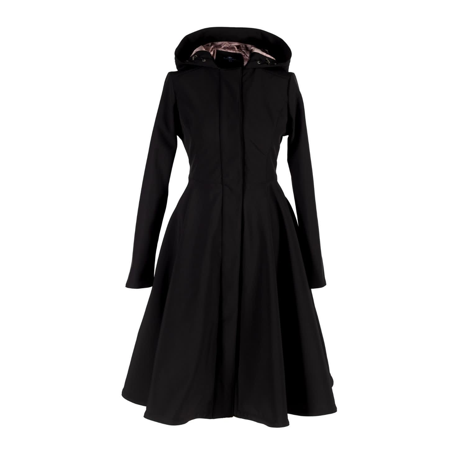 Women's Reign Hood Coat Black