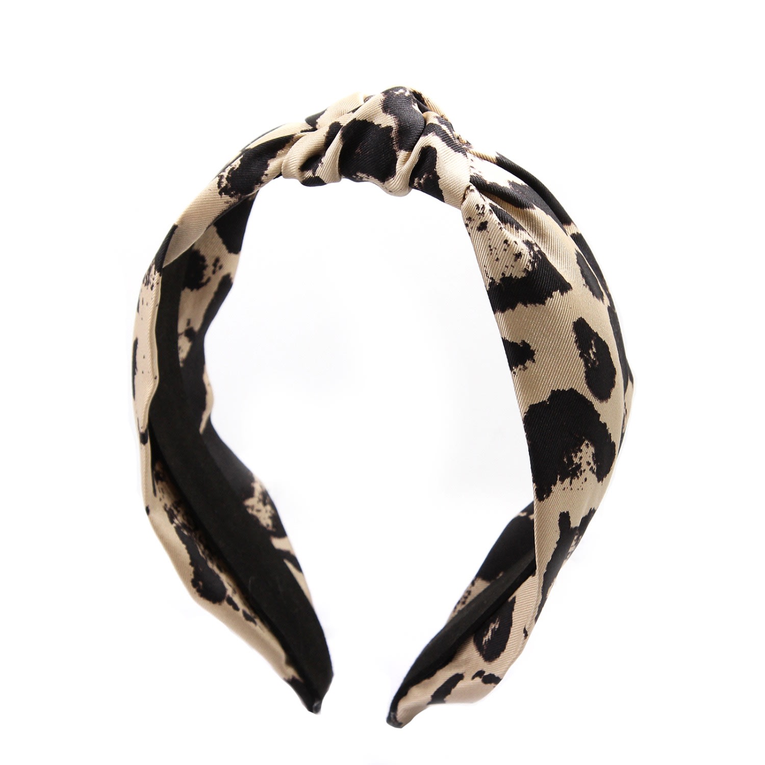 Women’s Neutrals ‘Kato’ Kitty Satin Silk Knot Headband Gosia Orlowska