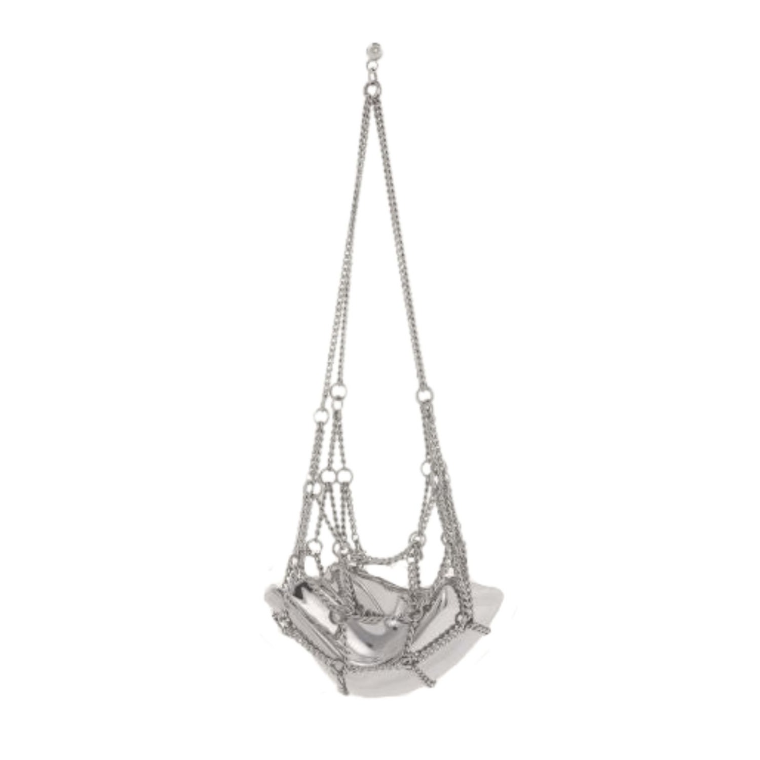 Tami&tami Women's Ten Sixty Four Studio Body Drop Silver Mono Earring